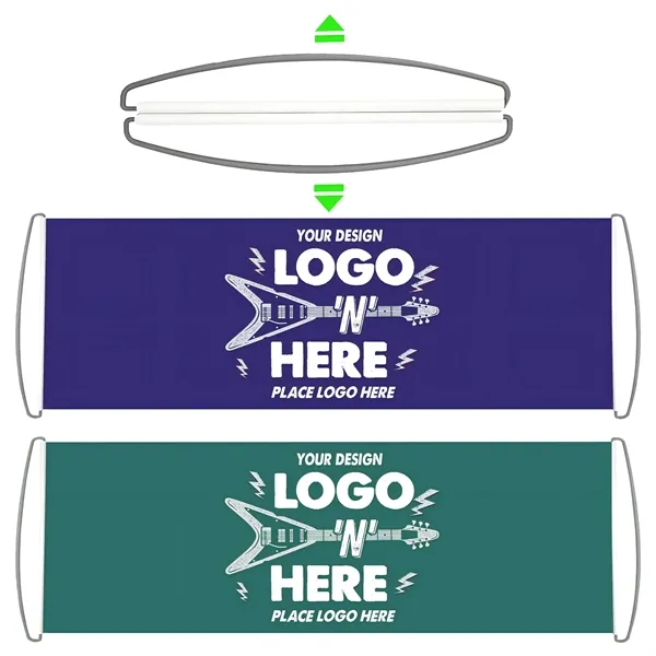 PET Retractable Hand Roll Banner