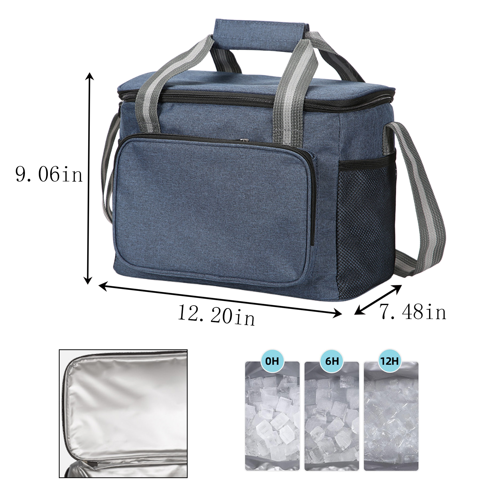 Portable Food Cooler & Warmer Picnic Bag 4