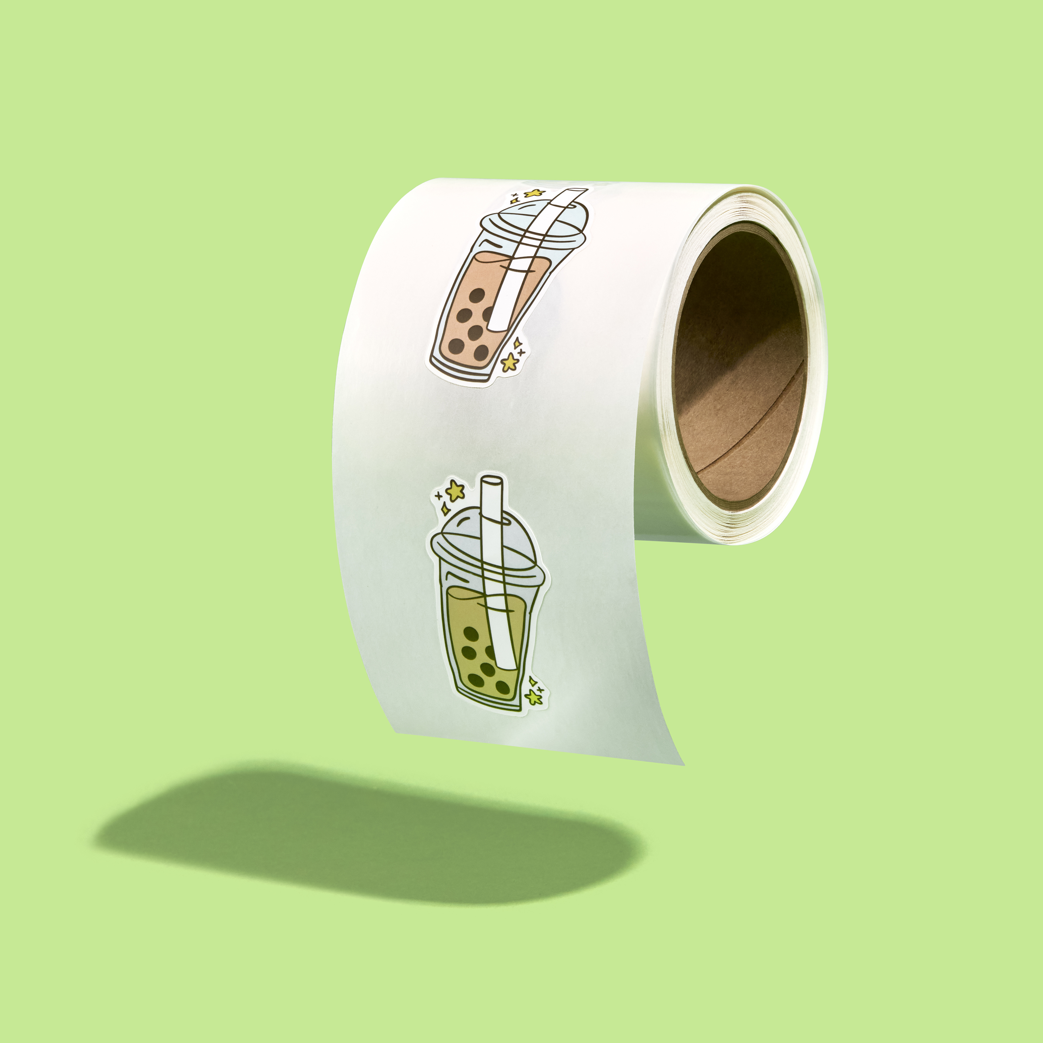 2"x1" Custom Sticker Roll