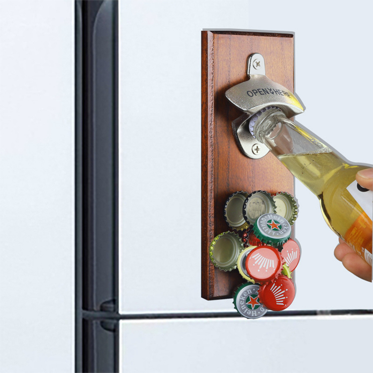 Retro Wall-Mounted Bottle Opener