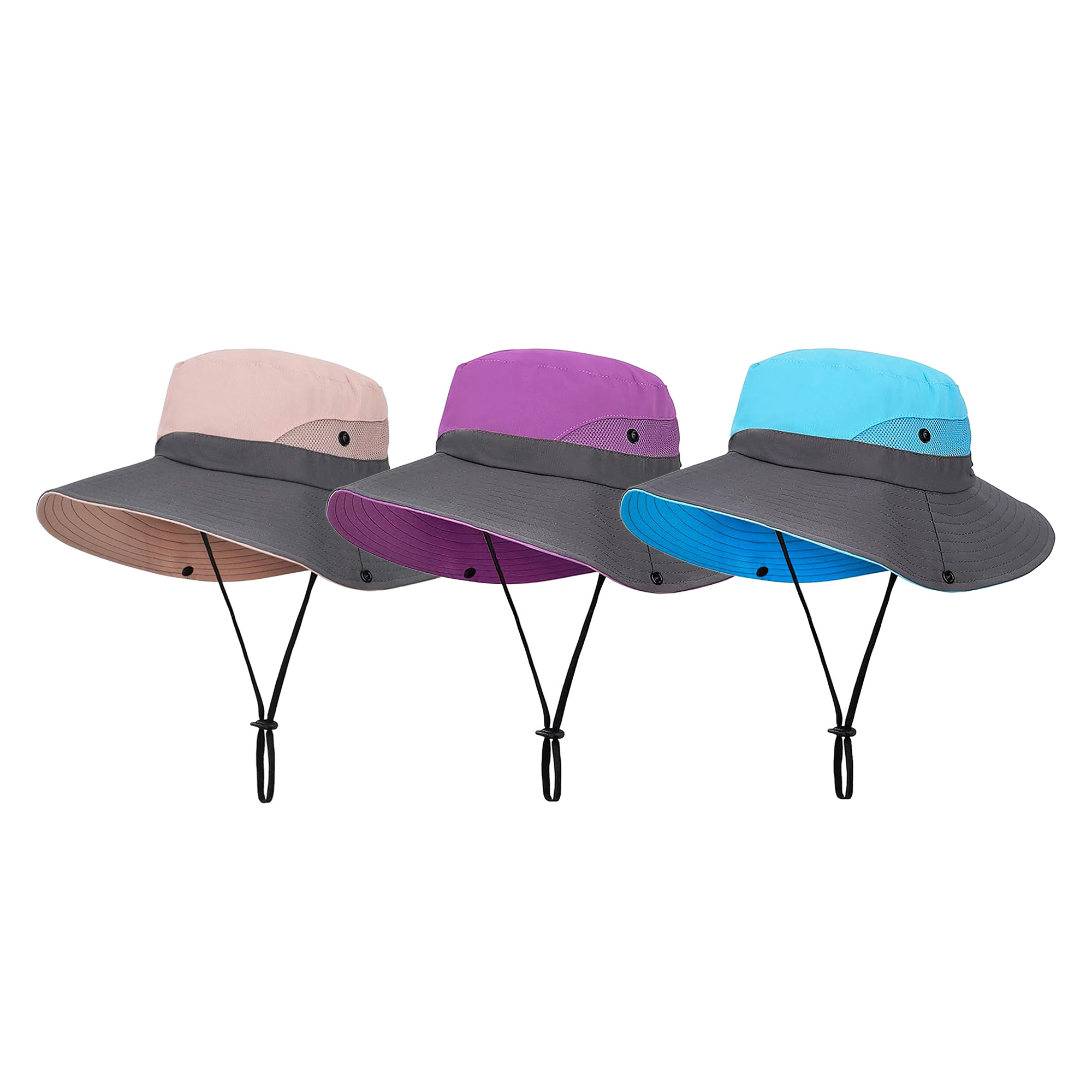 Women's Outdoor UV Protection Foldable Sun Hats 7