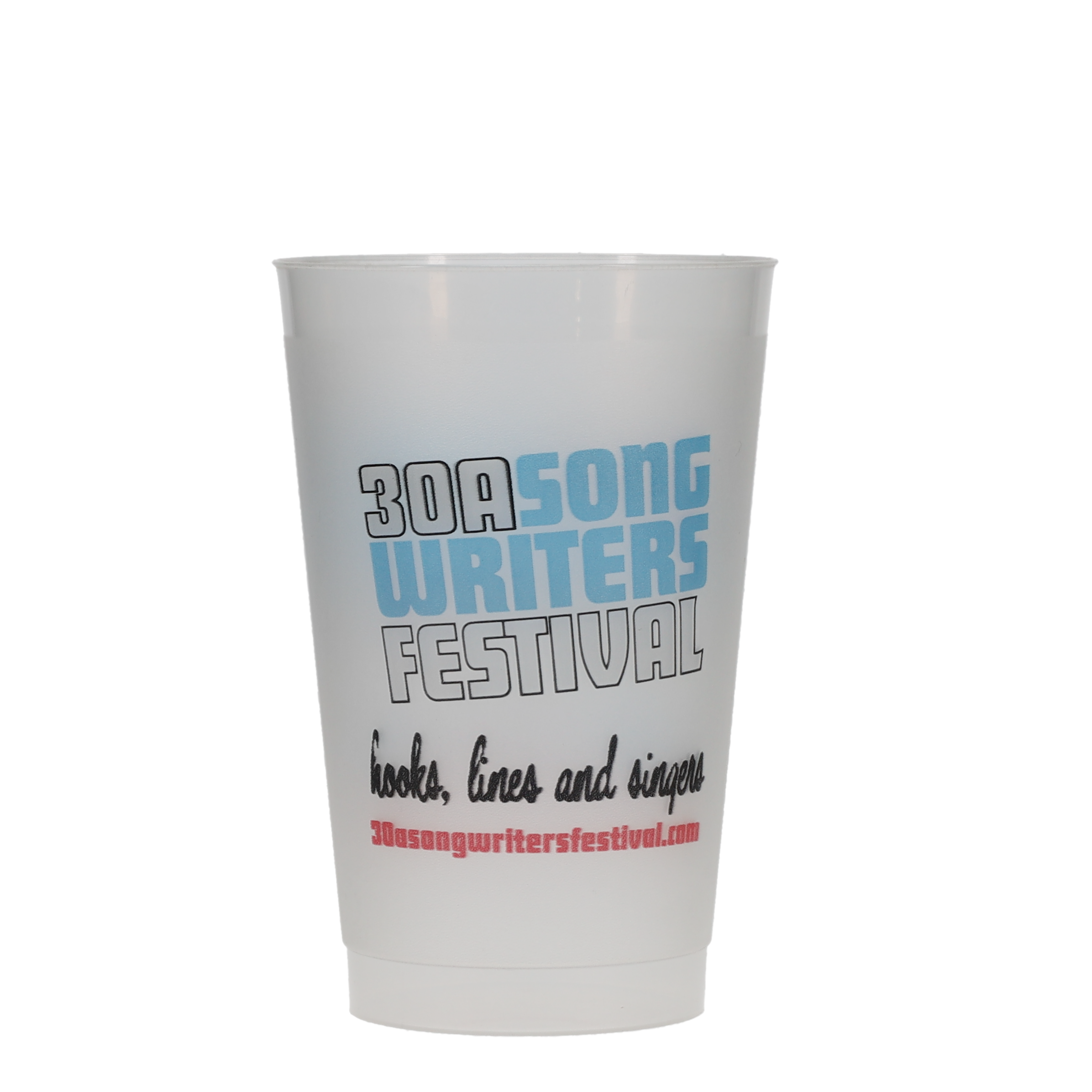 24 oz Frost-Flex Plastic Cup Frosted Hi-Speed Print 6
