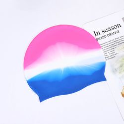 Colorful Silicone Swim Caps for Adult