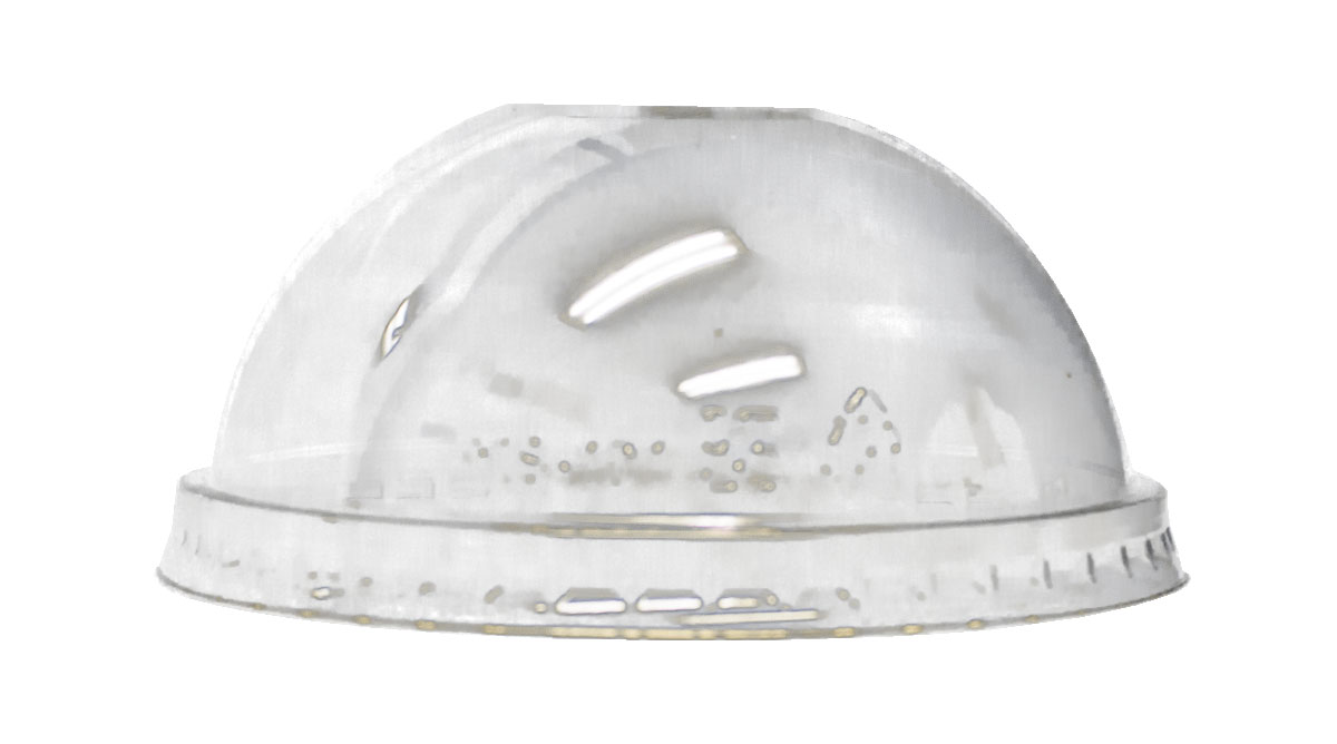 12 Oz. Paper Food Container Dome Lid