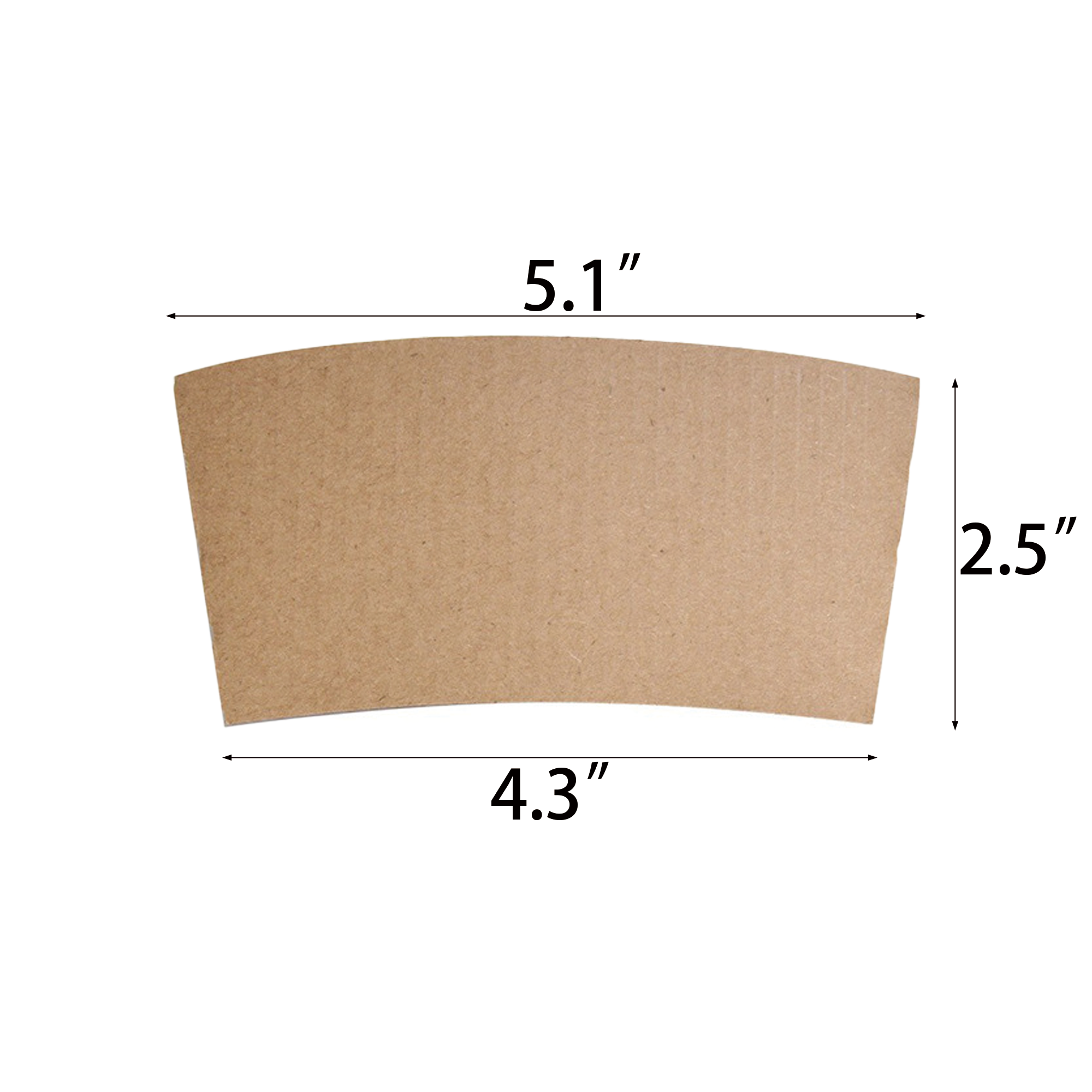 Disposable Coffee Paper Cup Sleeve 4