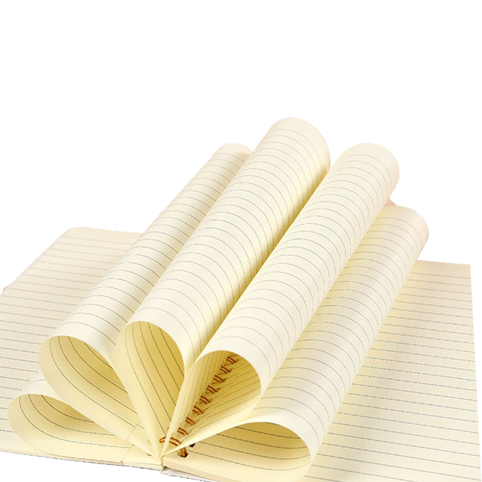 Kraft Spiral Notebook With Texture 7