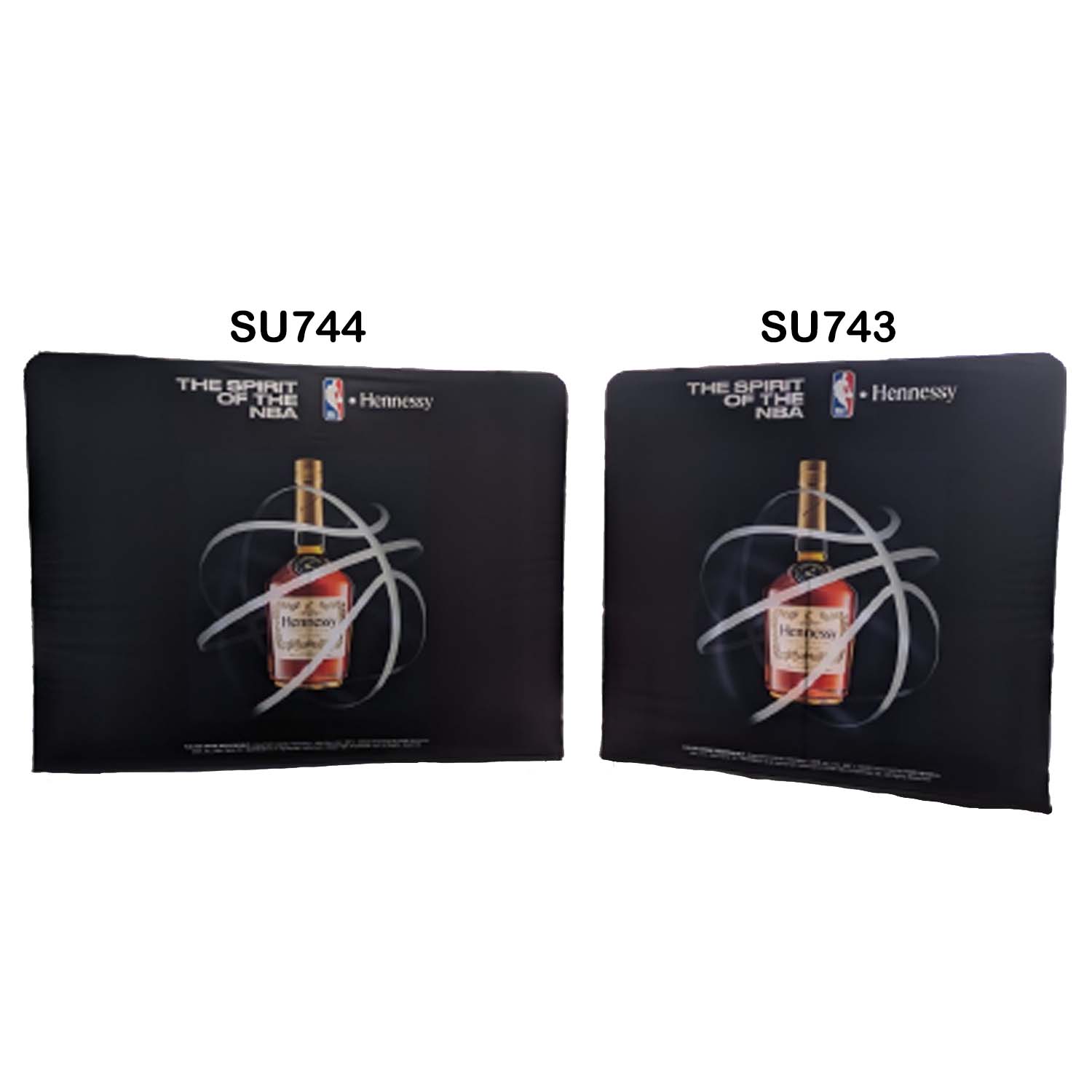 Replacement Graphics Double Sided 8'W x 8'H EuroFit Tension Fabric Slip on cover, NO SETUP CHARGE 5