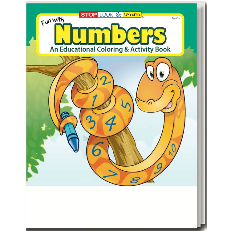 Fun with Numbers Coloring Books - Ages 3-11 16 Pages 3