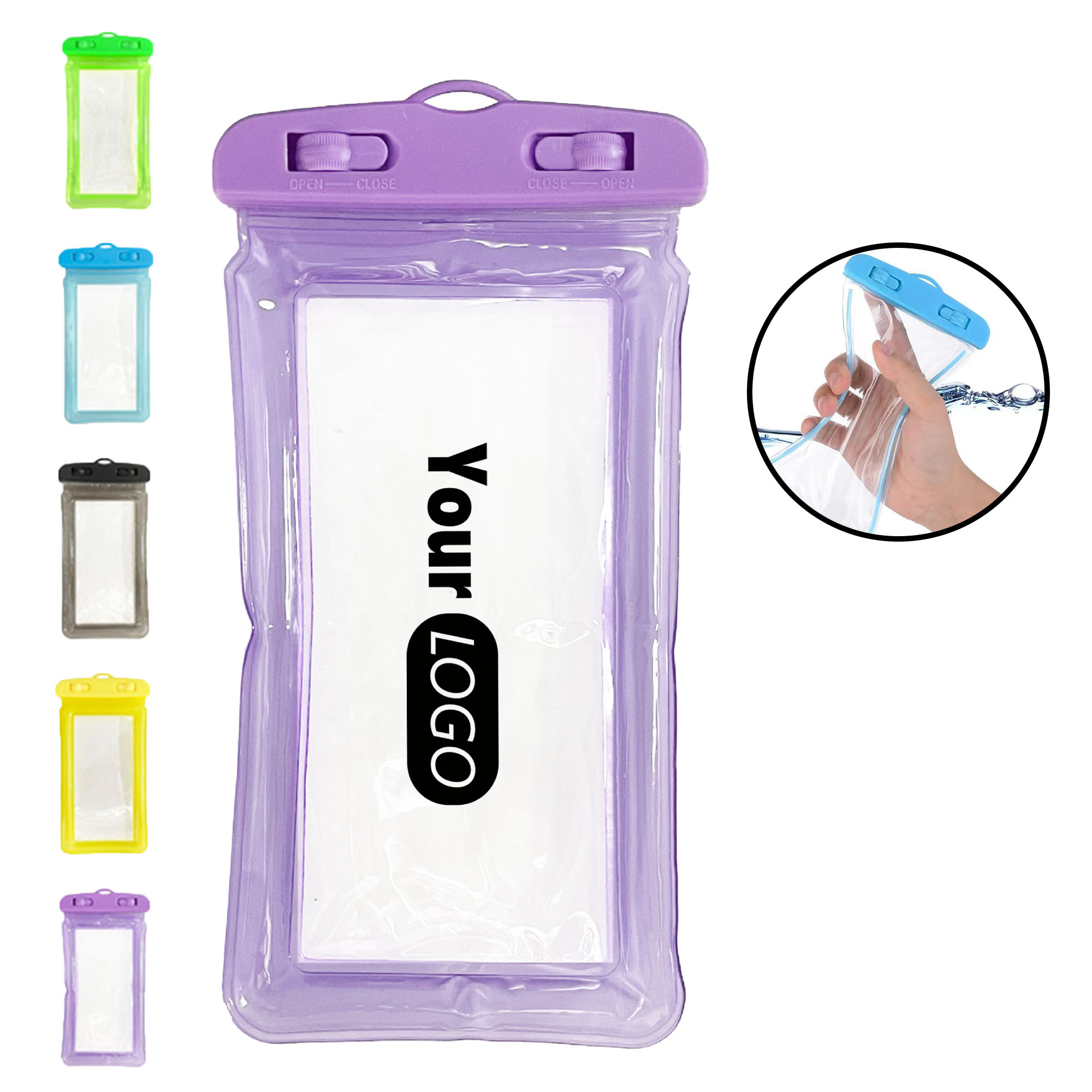 Triple protection waterproof phone bag 9