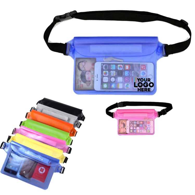 PVC waterproof waist bag outdoor sports bag