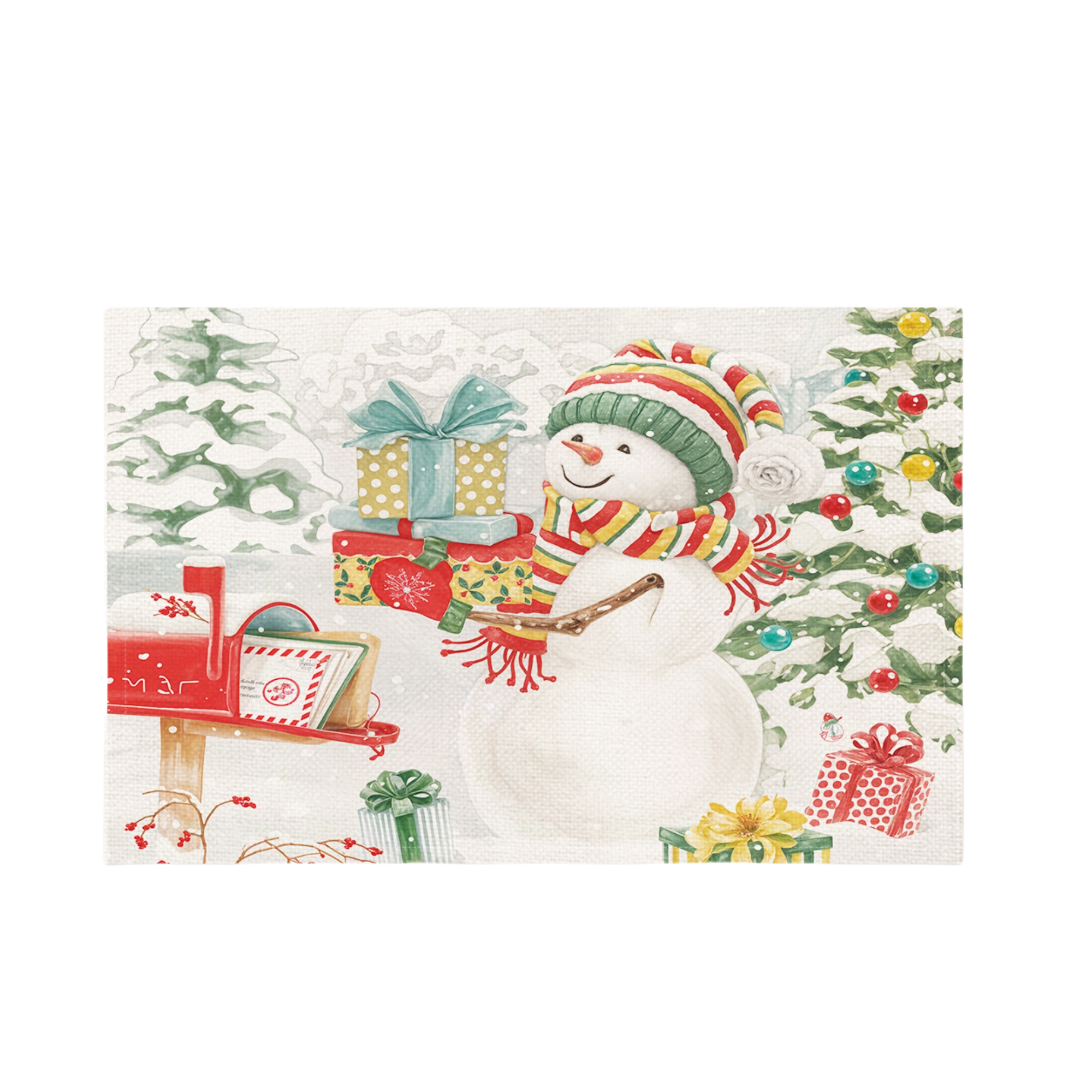 Christmas Placemats For Dining Decoration 9