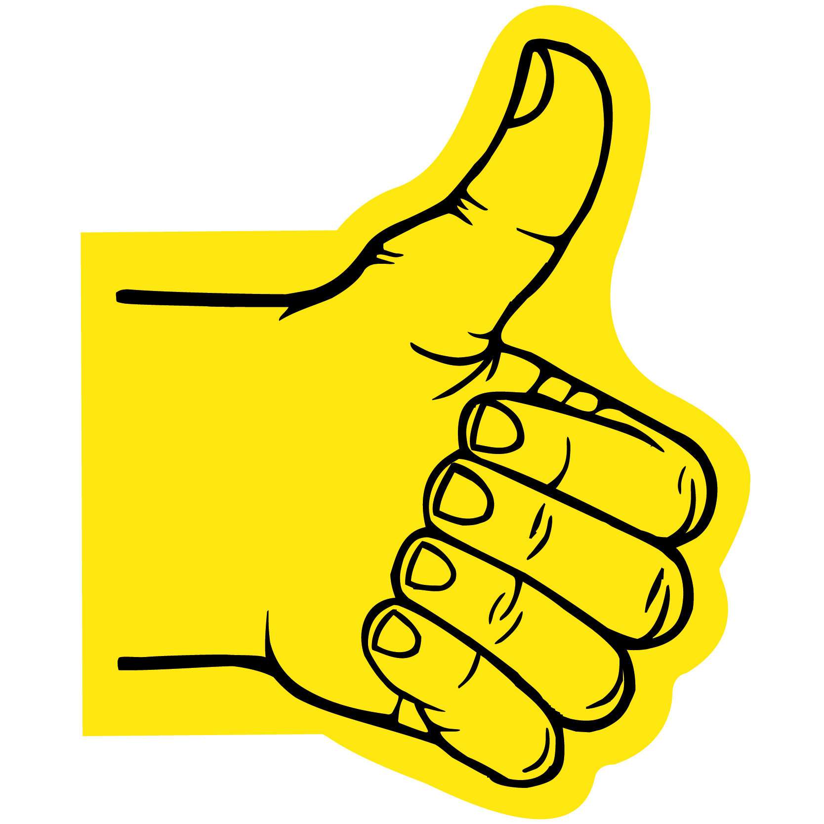 Giant Thumbs Up Hand 83