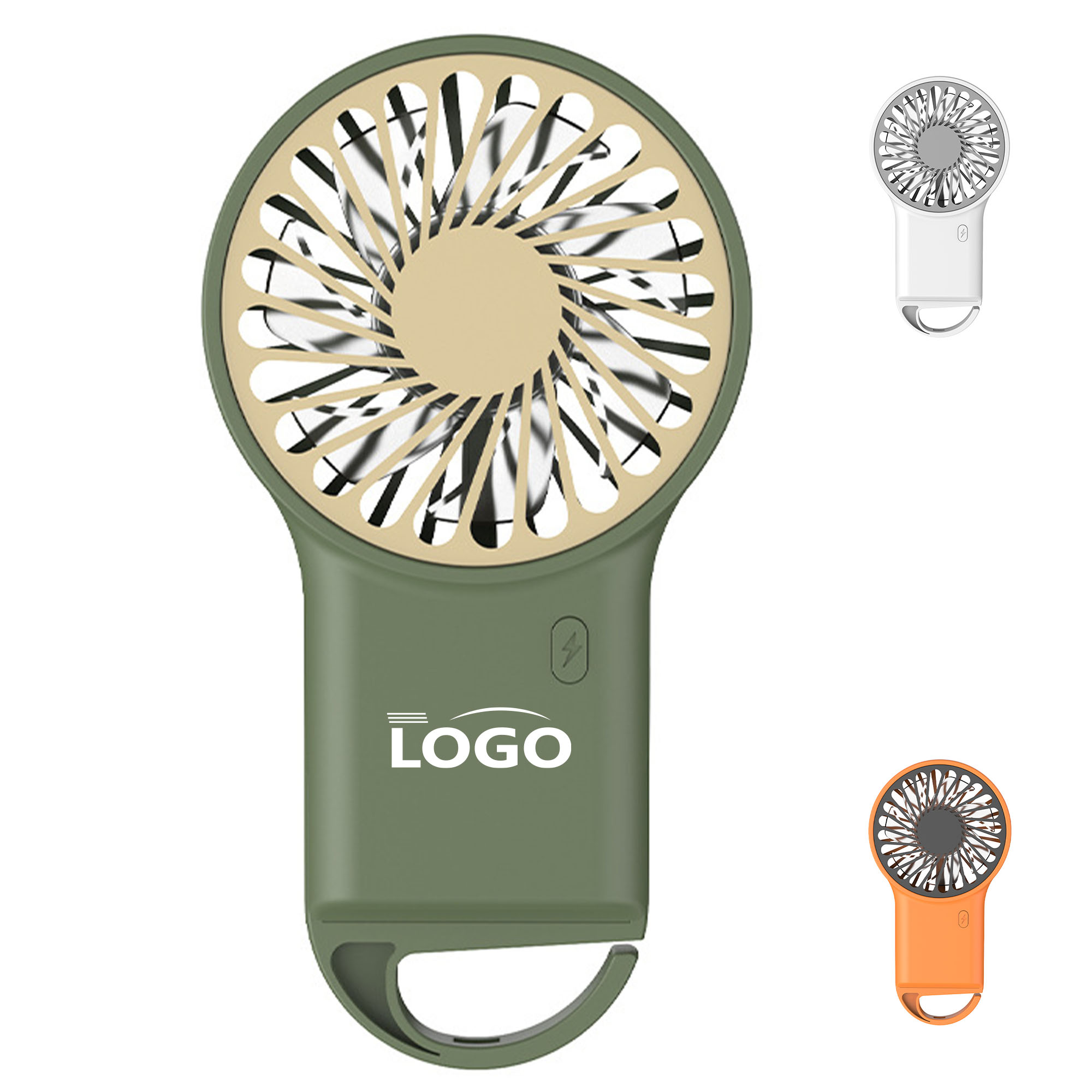 Portable Mini Handheld Fan with Hook