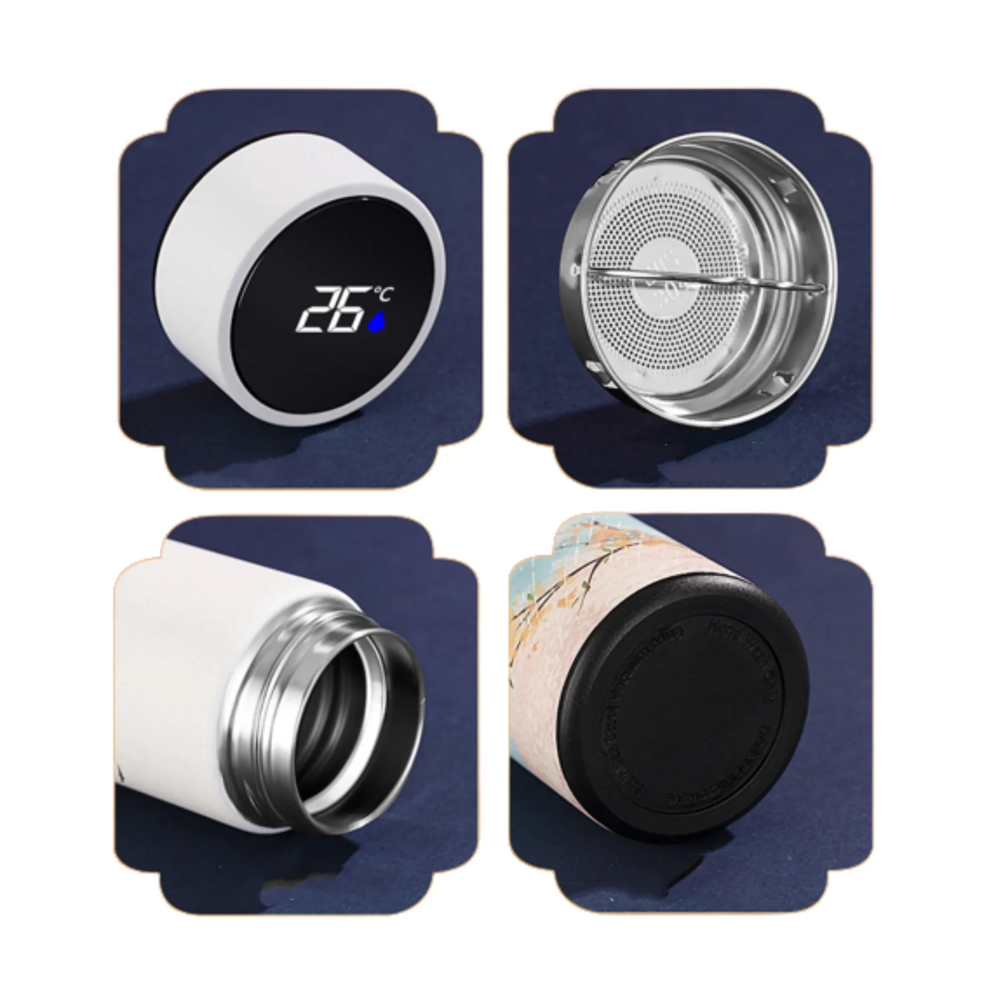 17oz Stainless Steel Thermos Cup With Temperature Display 8