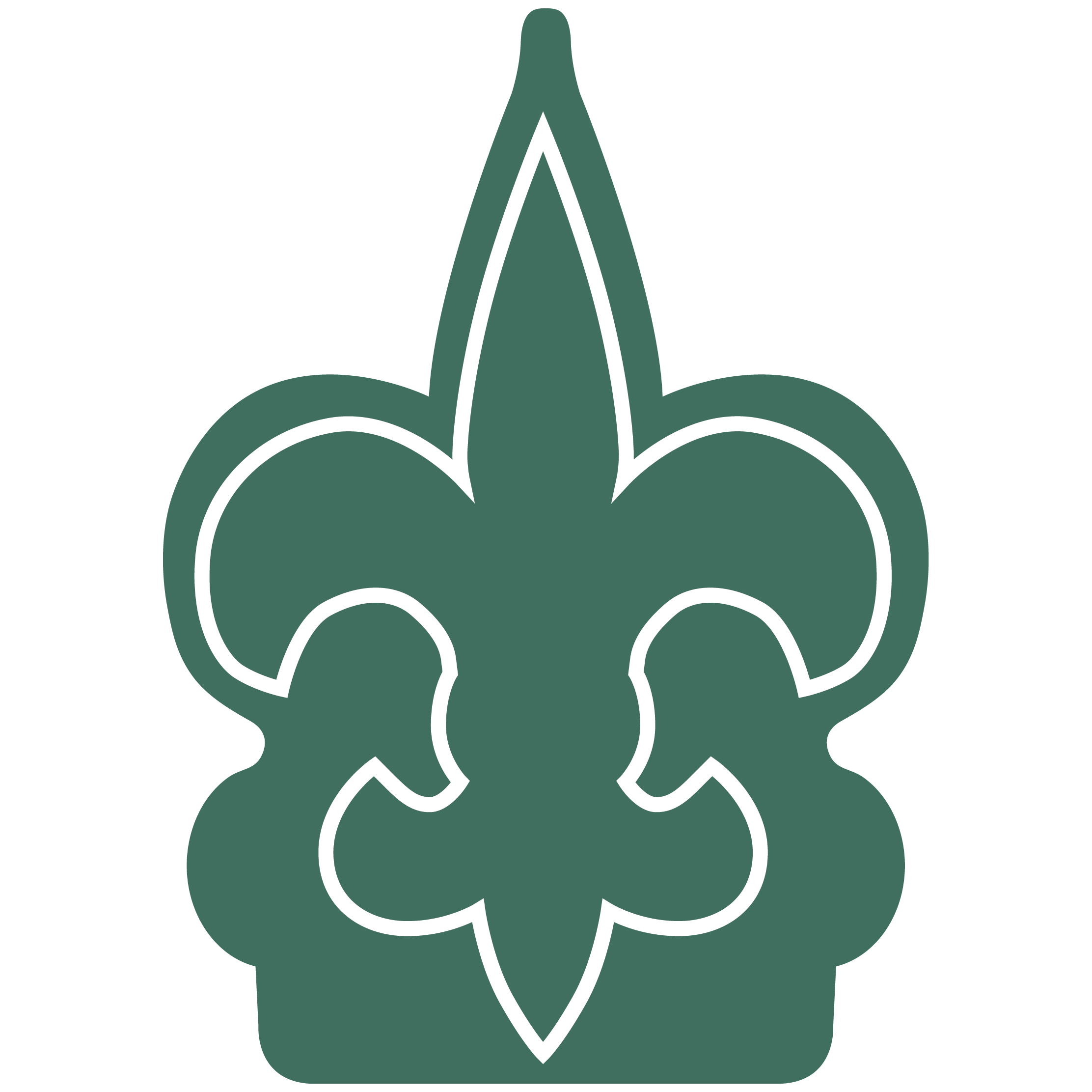 Fleur de Lys Mitt 46