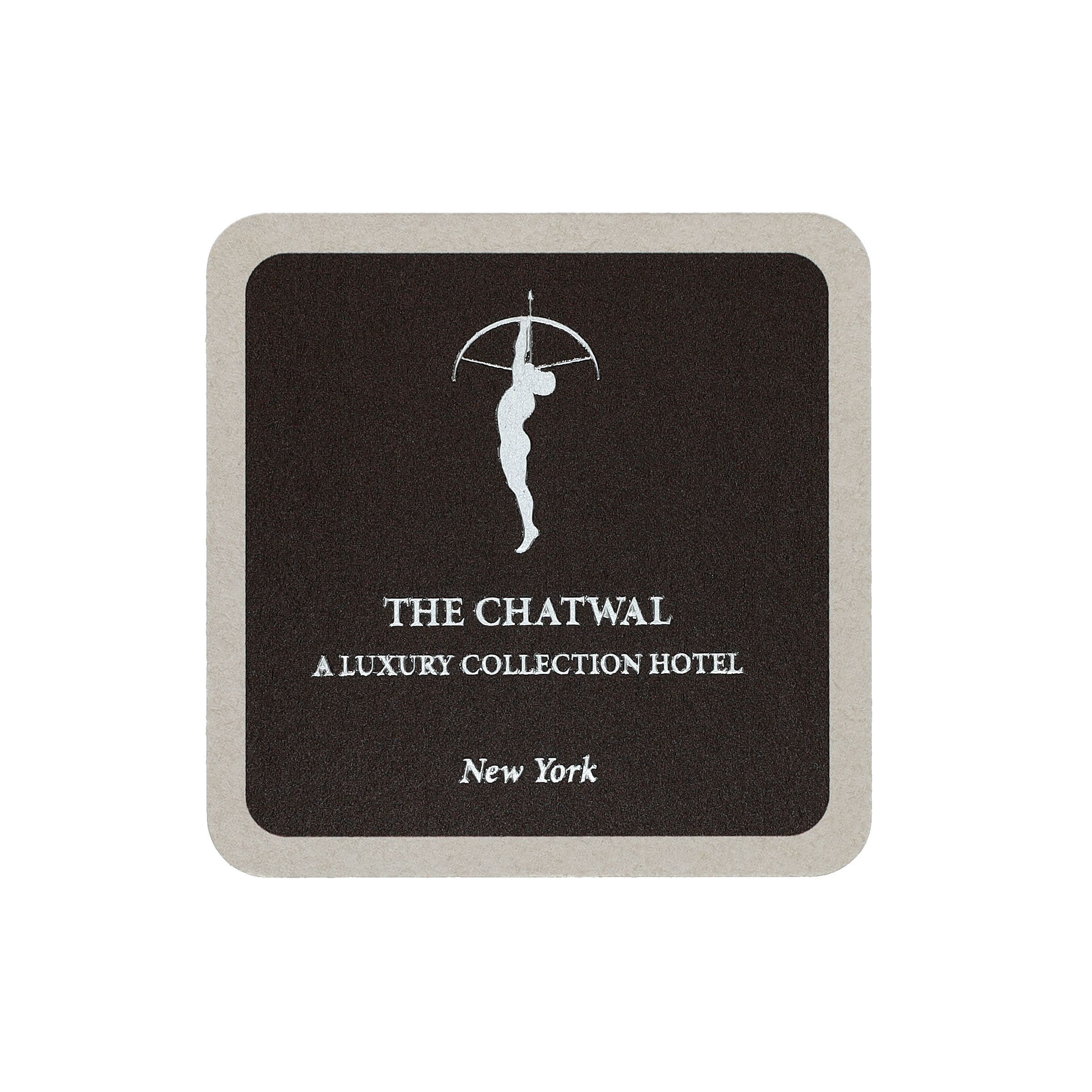 Coaster Pulpboard 55 pt 4.000" Square Digital Print 9