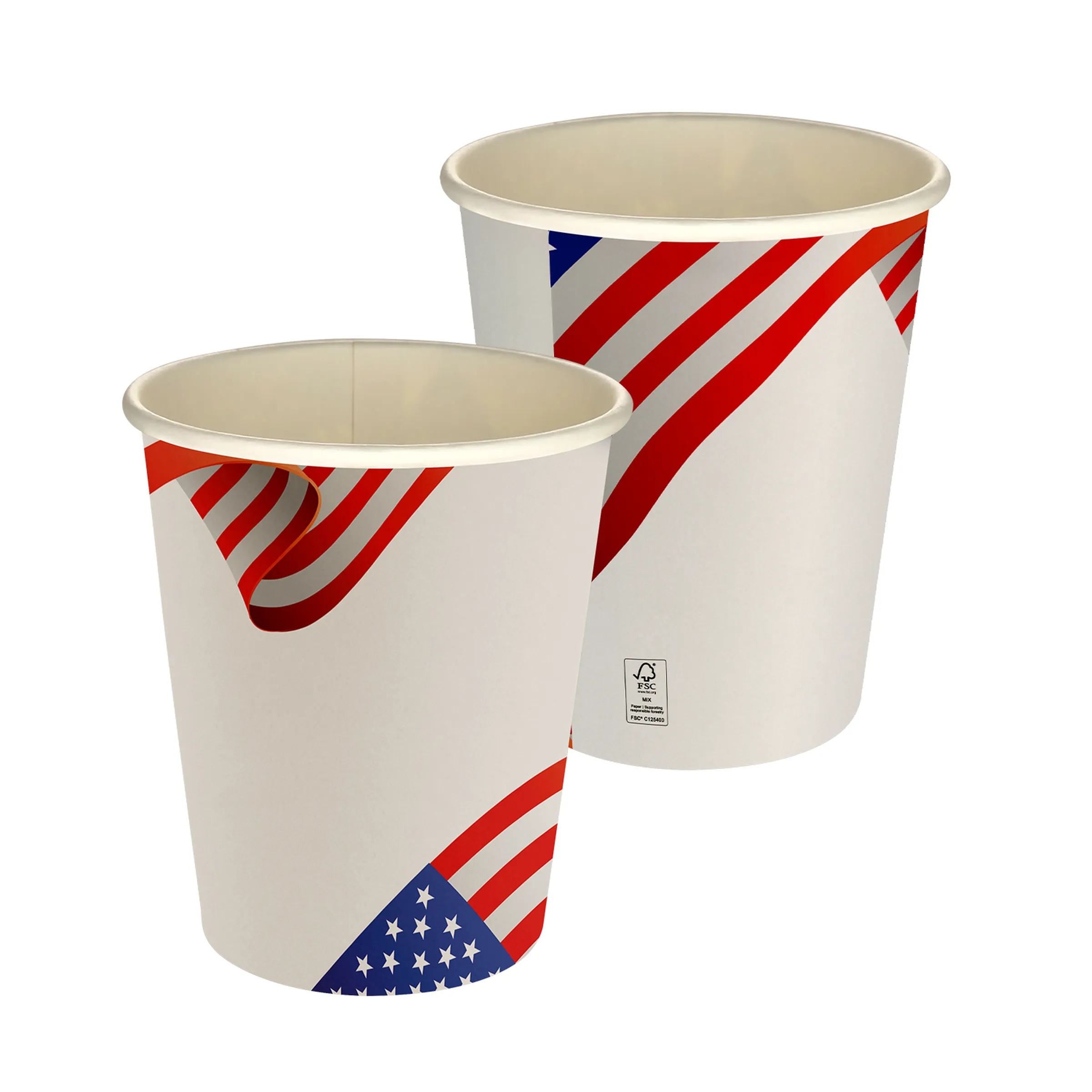 5 oz Full Color Patriotic Paper Cup 2