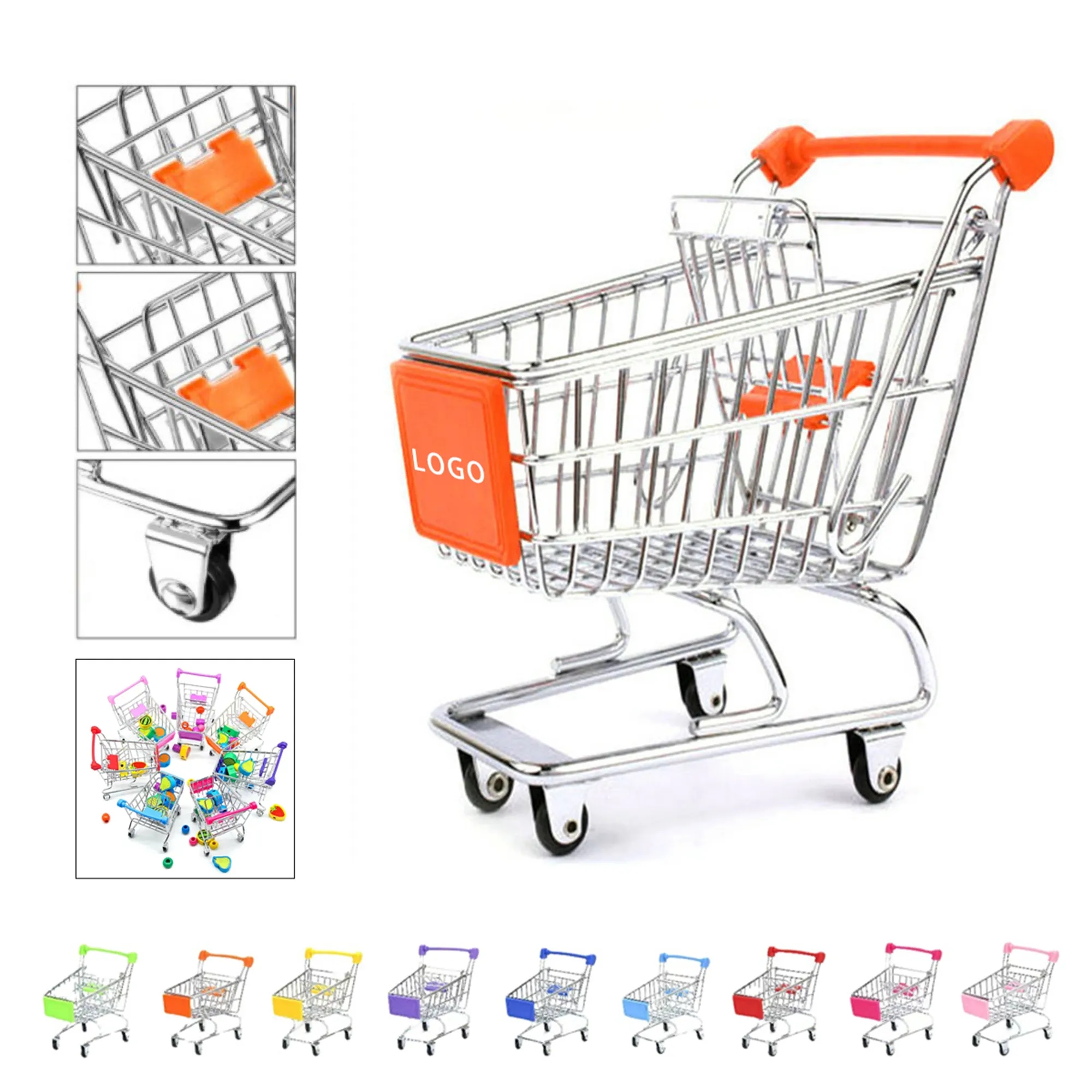 Mini Supermarket Shopping Cart 6