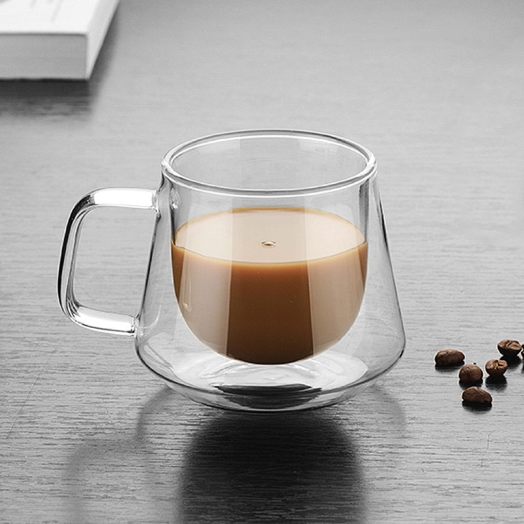 Double Walled Glass Coffee Cups
