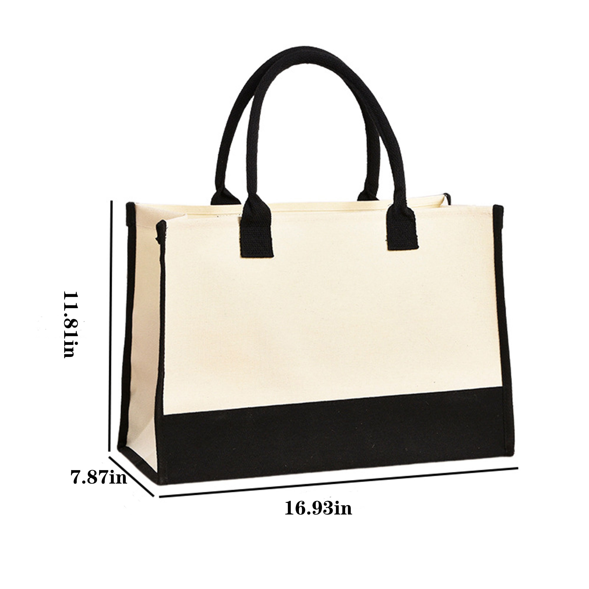 Canvas Handheld Tote Bag 7