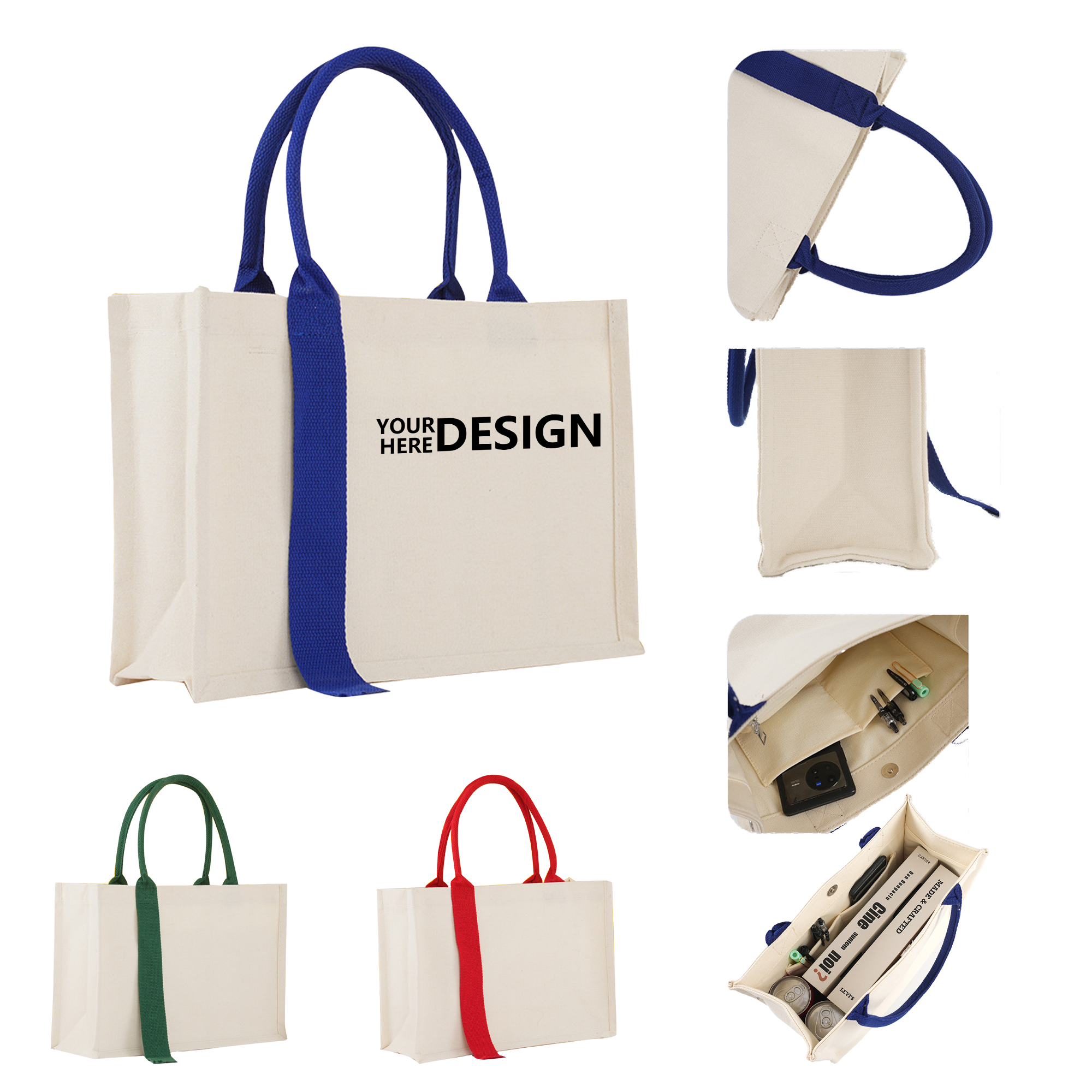 Heavy-Duty 12oz Canvas Handbag 3