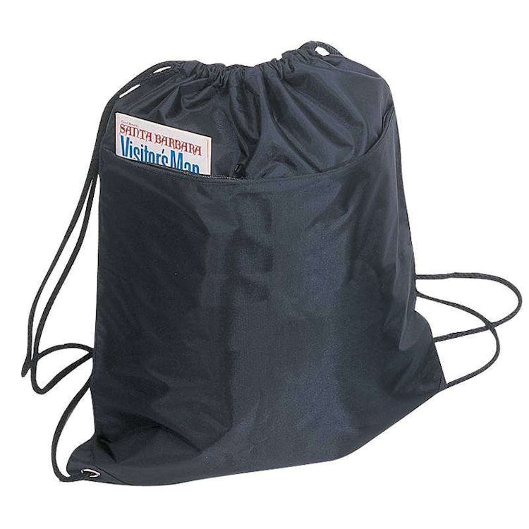 Drawstring Tote Bags - Black 3