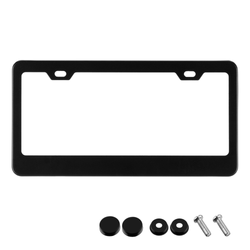 AutoEtch Aluminum License Plate Frame (Engraved Imprint)