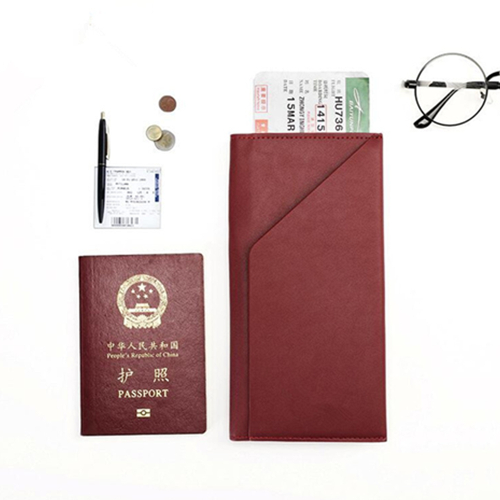 Extra Large Leather Passport Cover Passport Jacket - XY1767