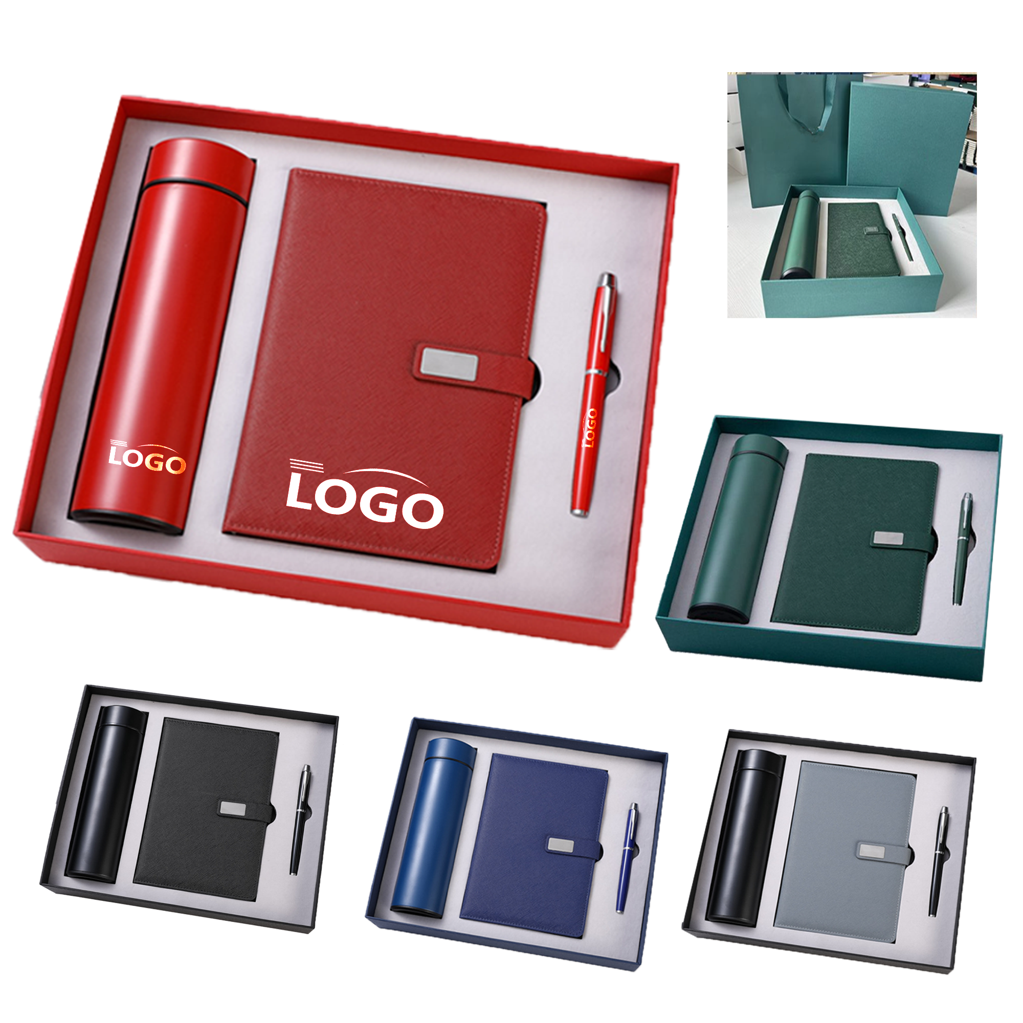 Business Gift Box Set with Insulated Cup, Signing Pen and Notebook 5