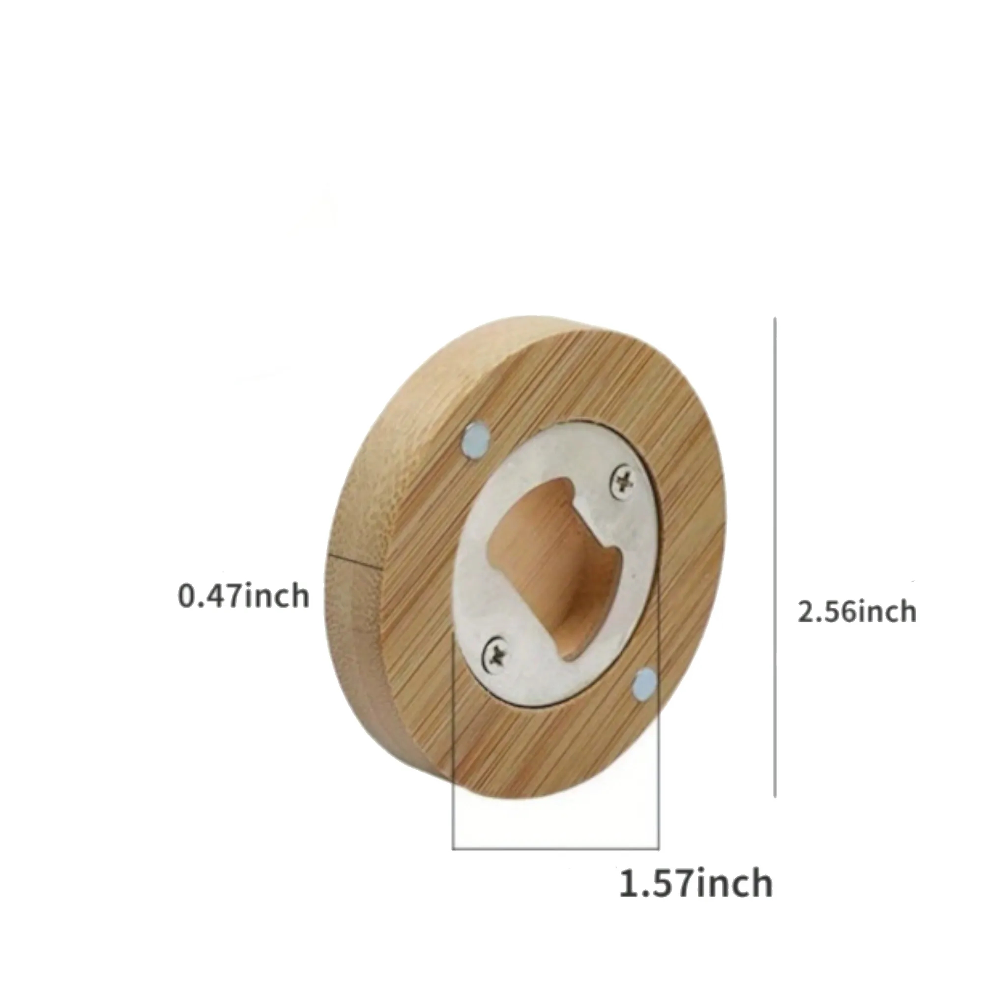 Wooden Bamboo Round Square Bottle Opener 7