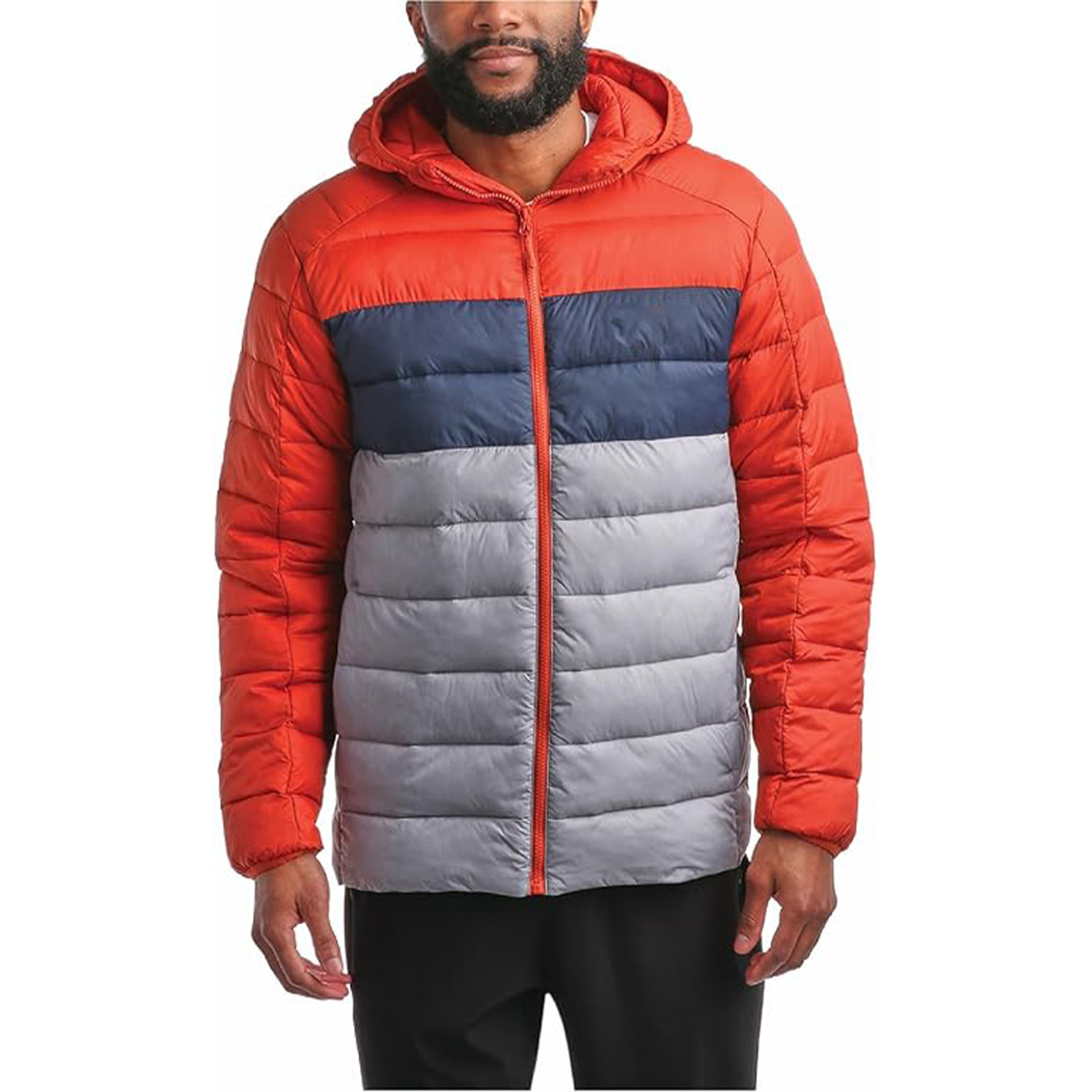 Warm Hooded Quilted Down Jacket 49