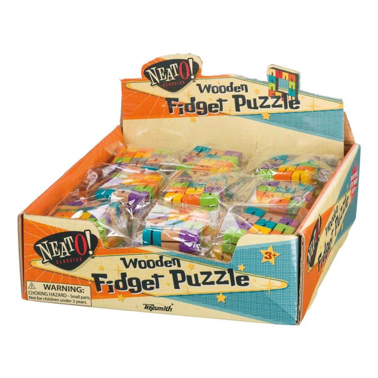Wood Fidget Puzzles 3