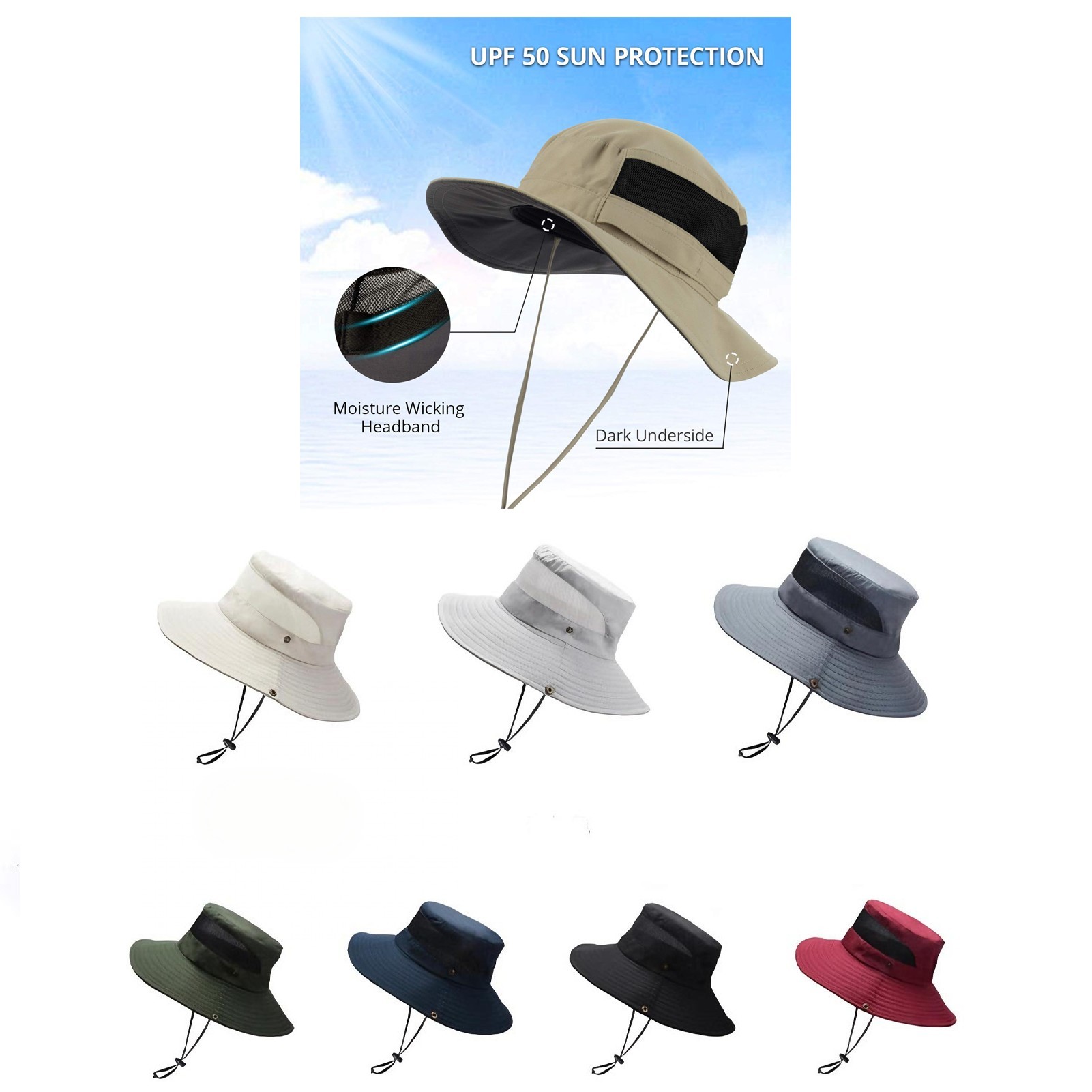 Outdoor Sunscreen Fisherman Hat