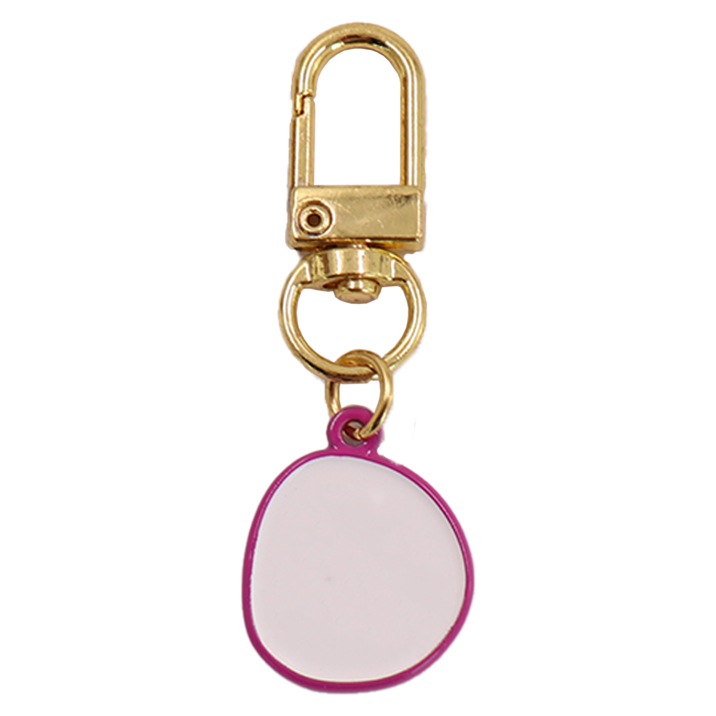Alloy Pendant Keychain with Metal Clip 18