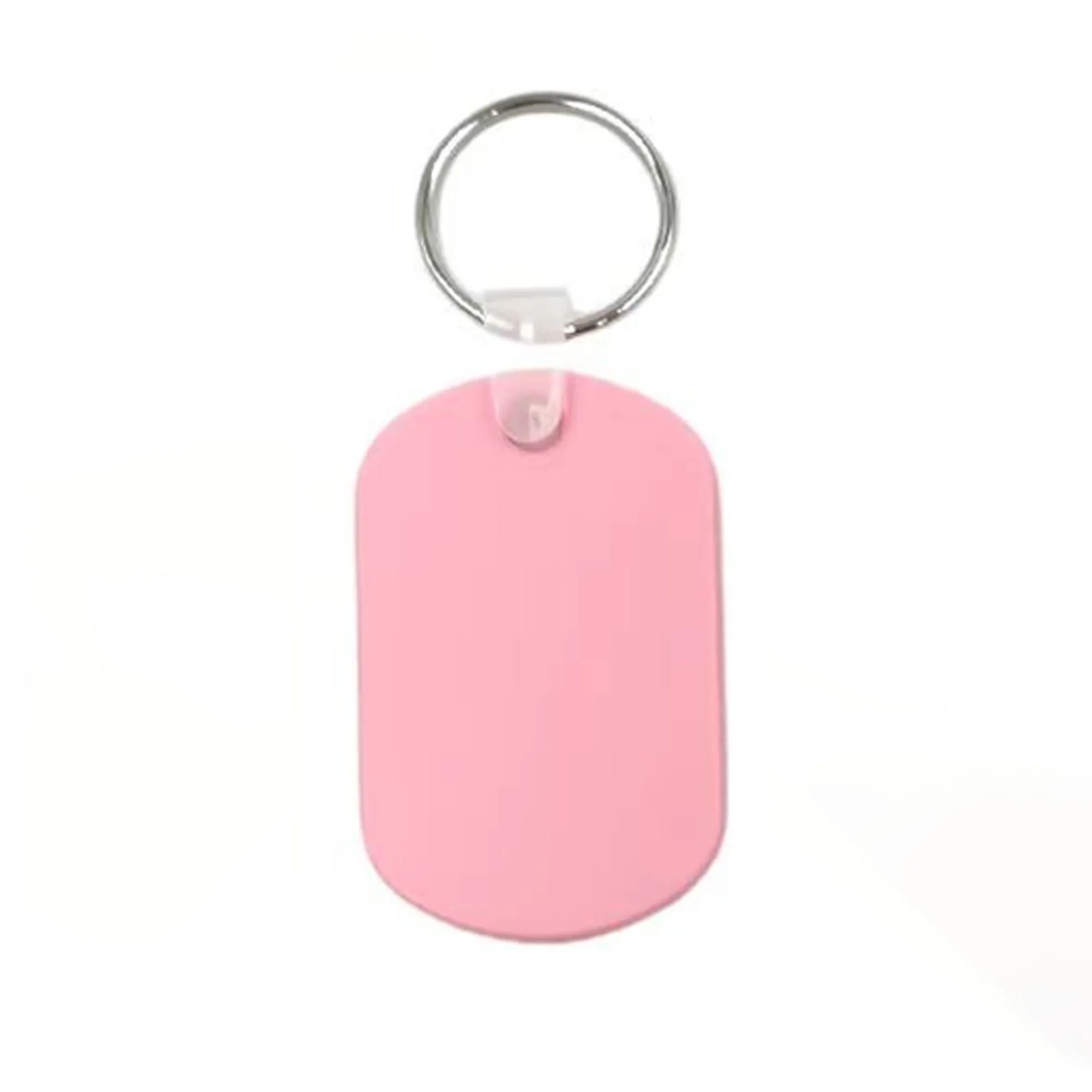 Keychain Soft Plastic Dog Pet Name Tag 13