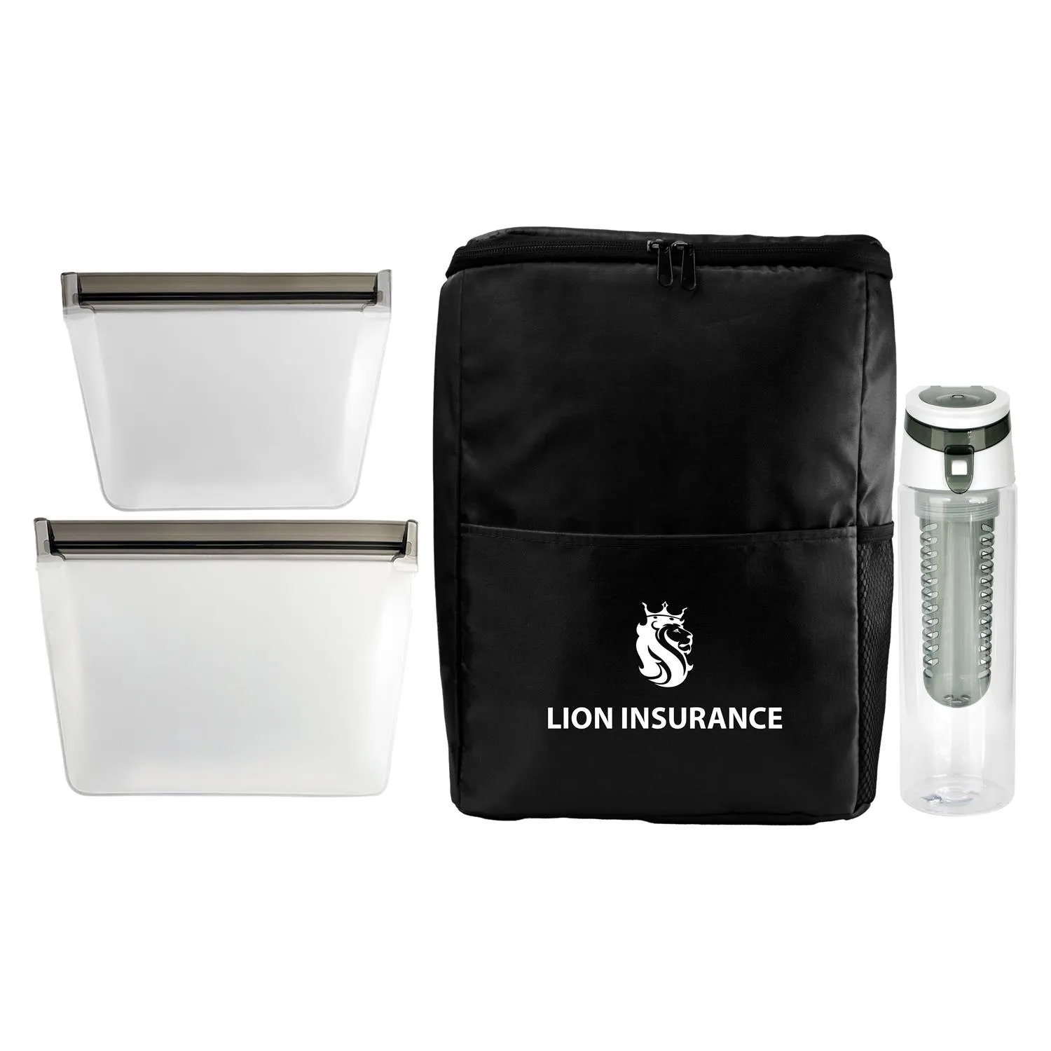 Sporty RPET Food Storage and Drink Set 5
