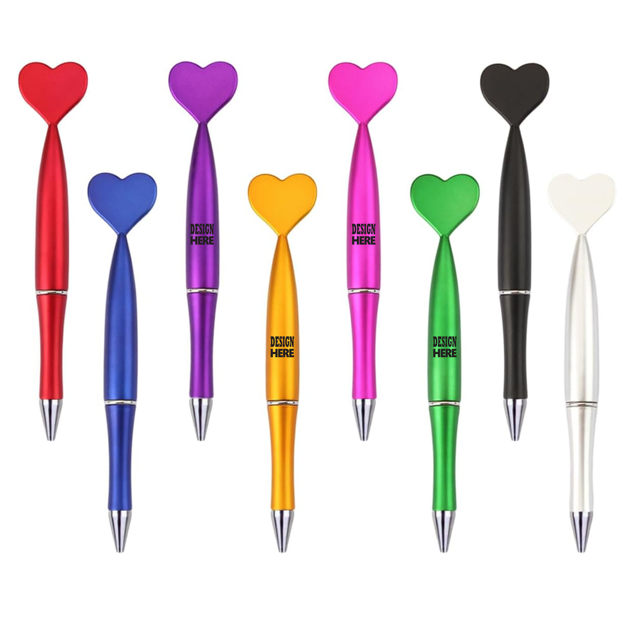 Colored Gift Heart-Shaped Ballpoint Pen 3