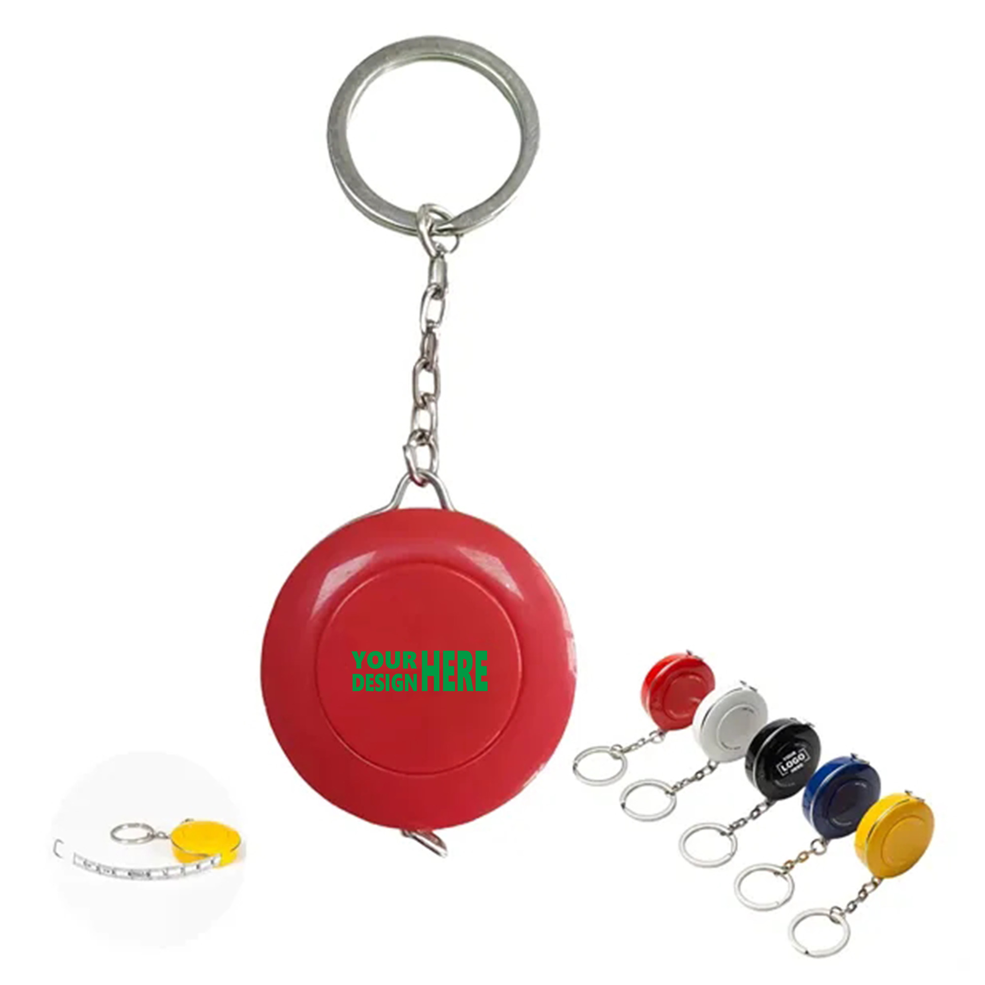 Mini Retractable Keychain Tape Measure