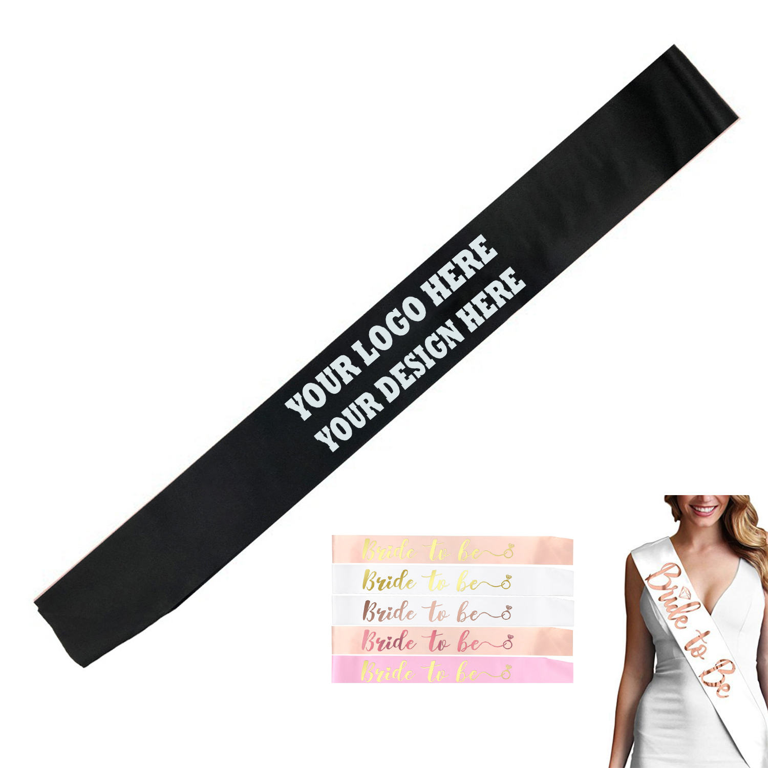 Shimmering Custom Sash 3