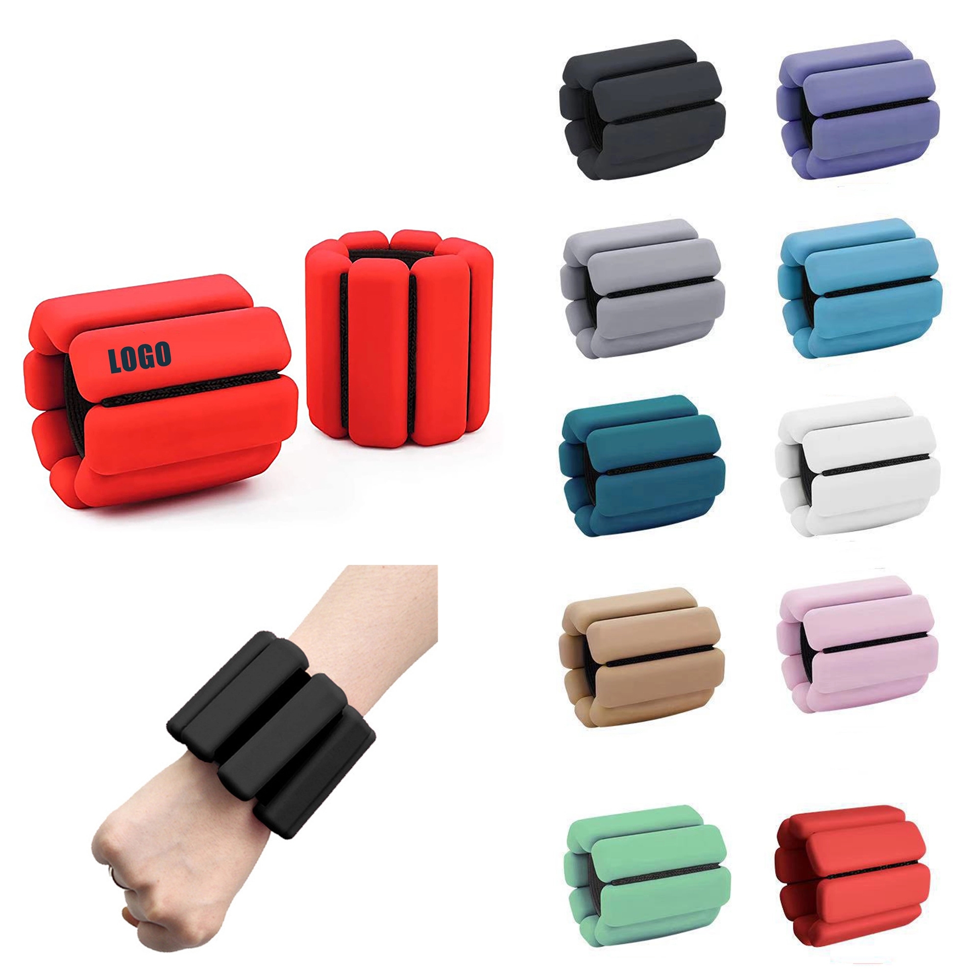 Adjustable Wrist & Ankle Weights Bracelet 4
