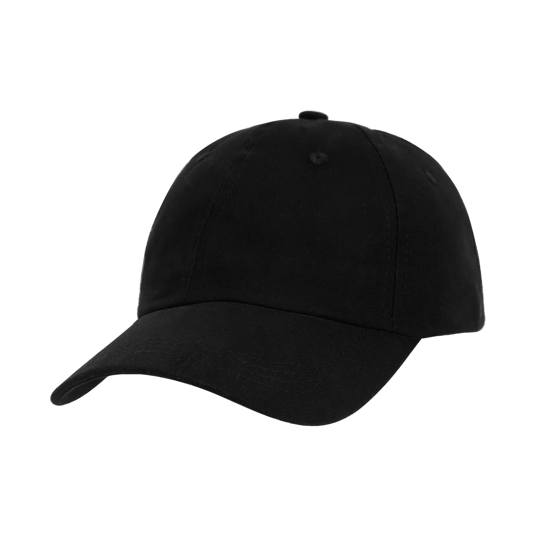 6 Panel Low Profile Unstructured Cotton Twill Baseball Cap 30