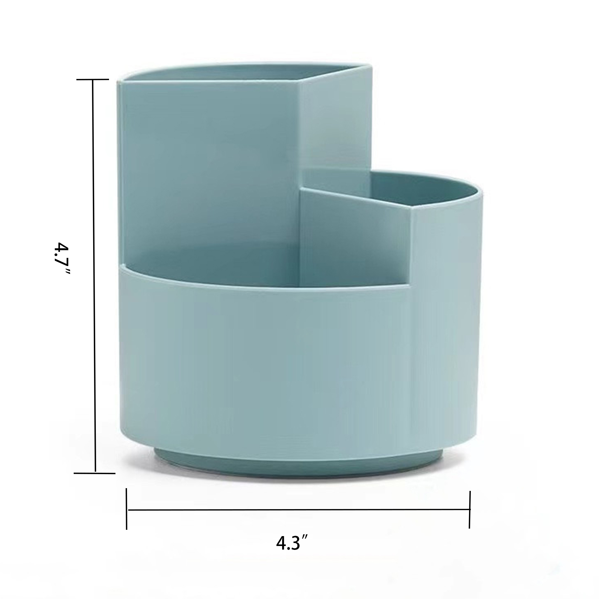 Office Rotating Pencil Case Makeup Storage 2