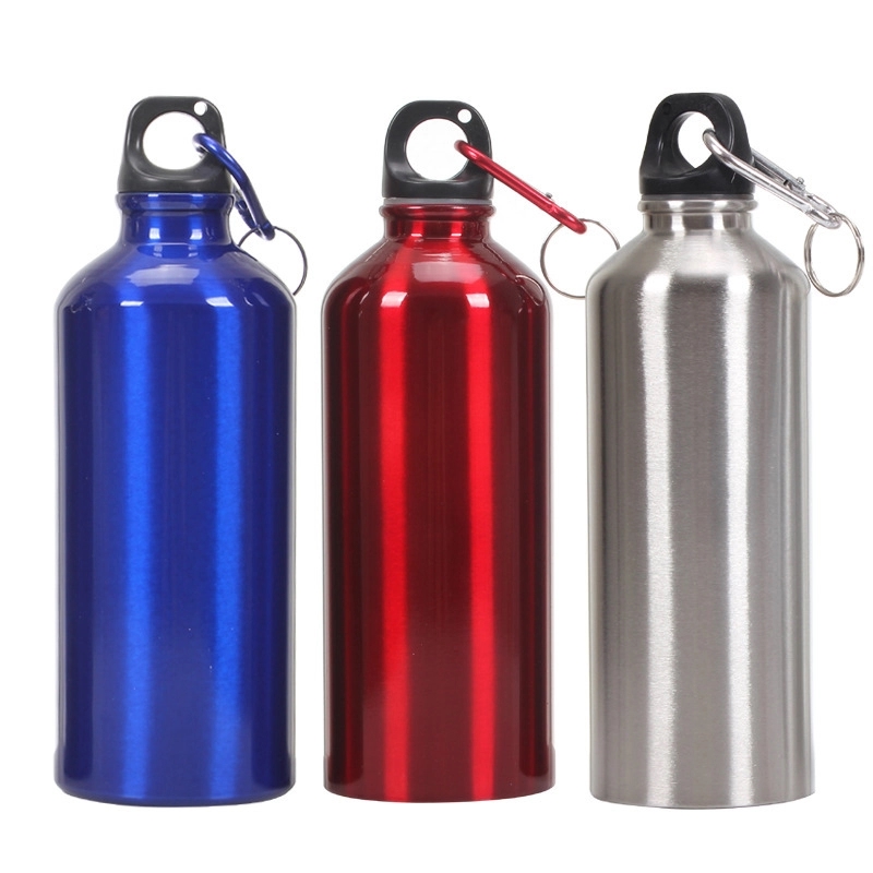 25 Oz Aluminum Sports Bottle With Twist Off Lid & Carabiner