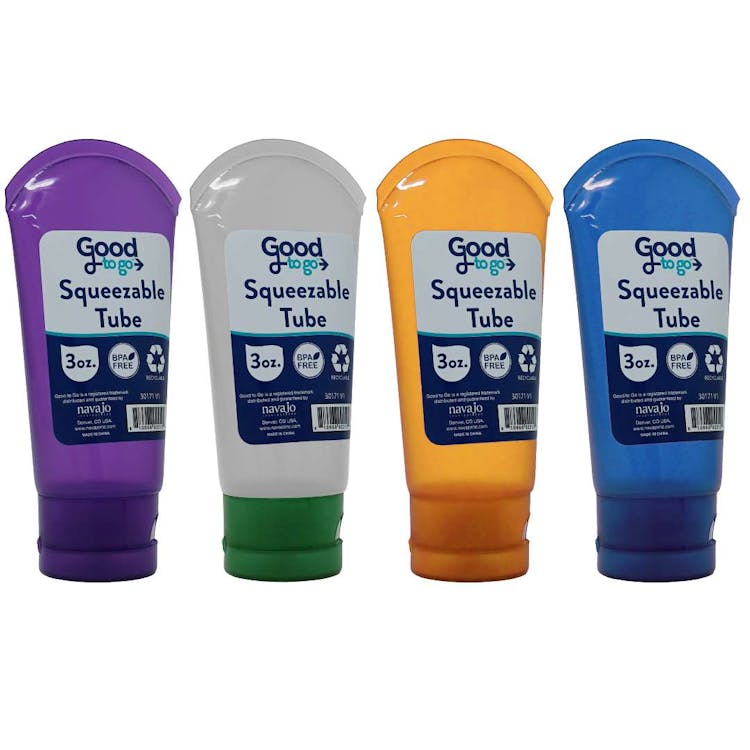 Travel Squeeze Tubes - 3 oz 3