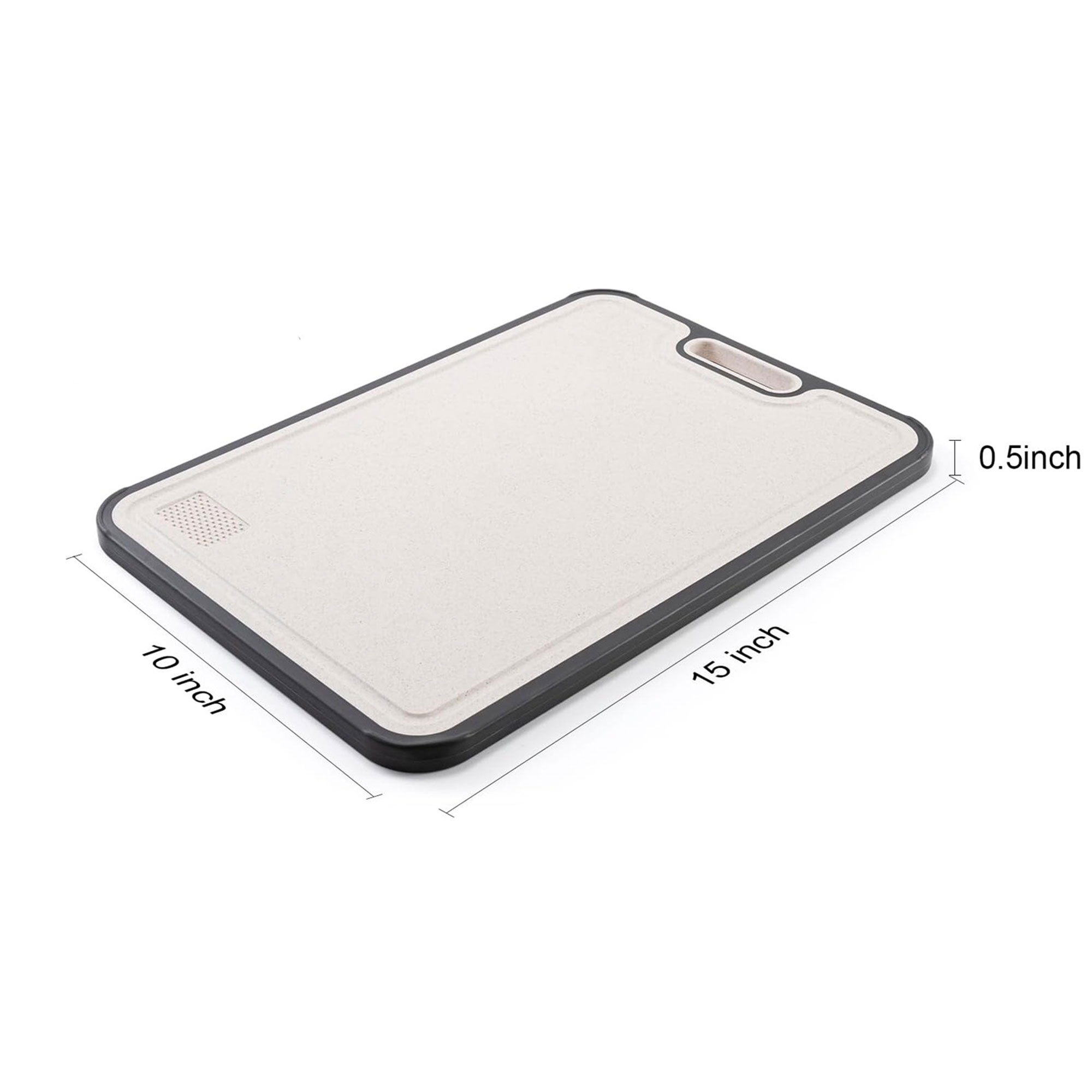 304 Stainless Chopping Board Wheat Straw PP 7