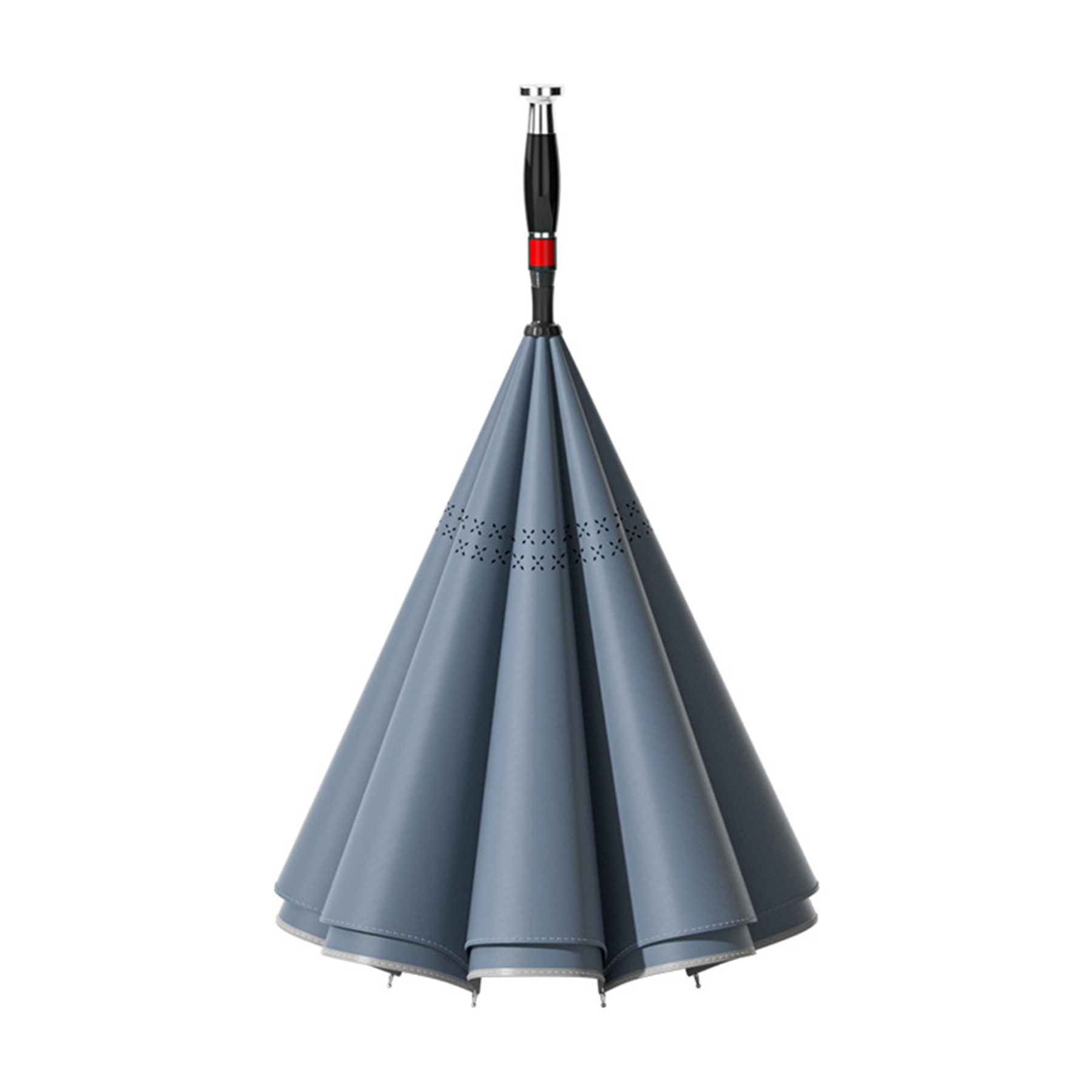 Led Light Plastic Handle Fiber Umbrella