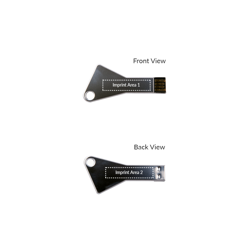 64GB Exposed Mini Key USB 2.0 Flash Drive. 8