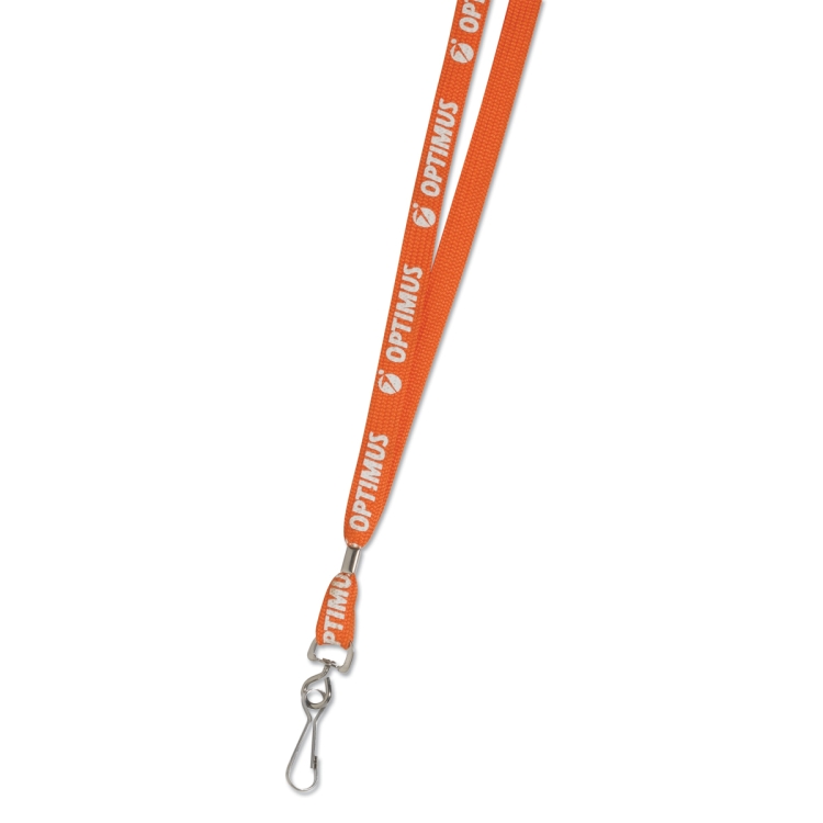 "AUBURN" 3/8" Overseas Silkscreen Lanyard (Overseas Production 8-10 Weeks) 46