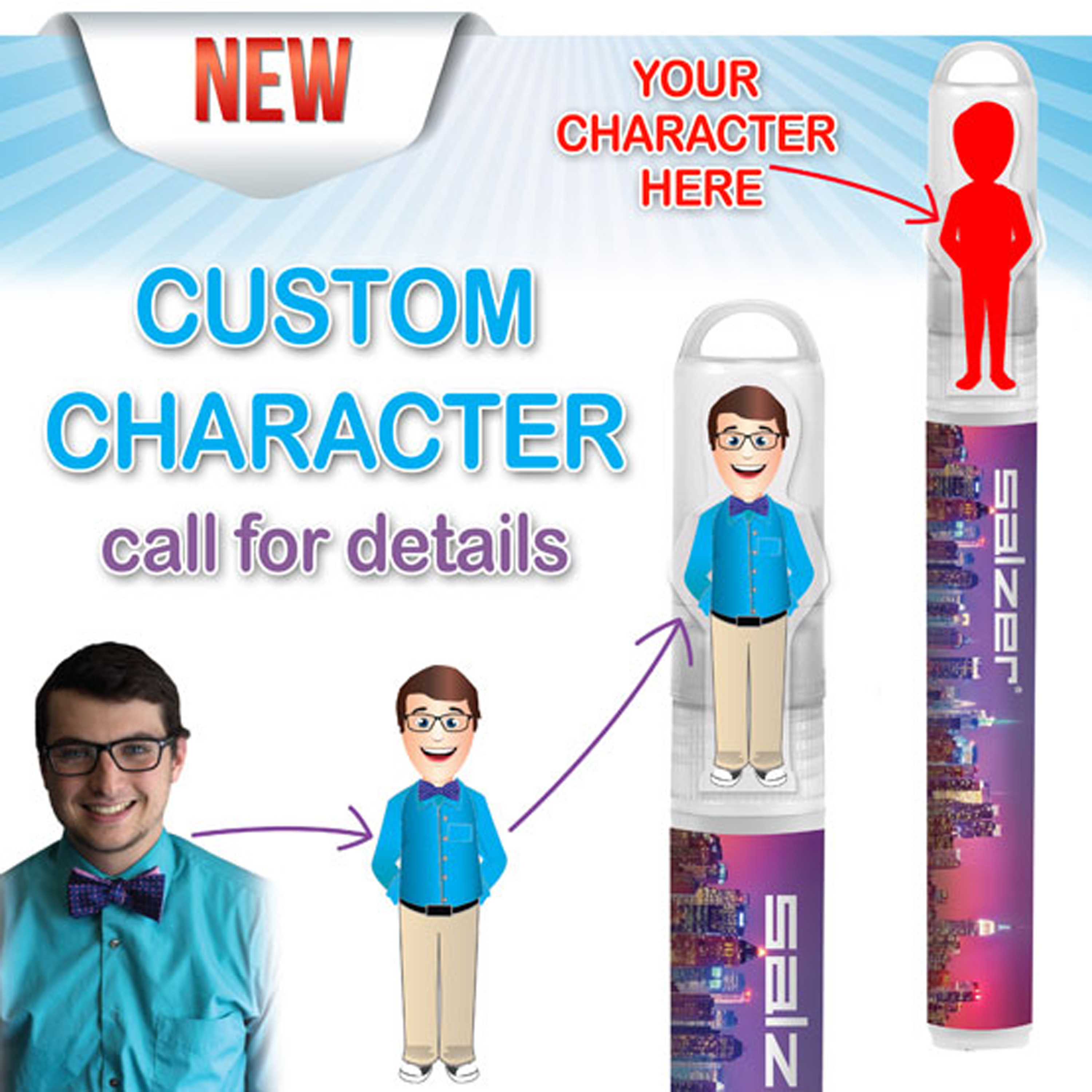 Custom Character Hand Sanitizer Spray