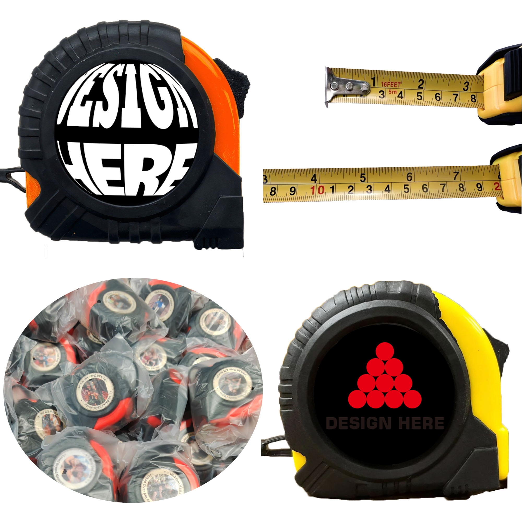 MOQ50 Customizable Picture Gift Measuring Tape